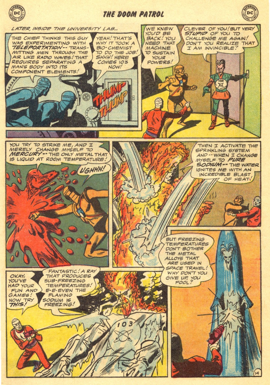 Read online Doom Patrol (1964) comic -  Issue #98 - 20