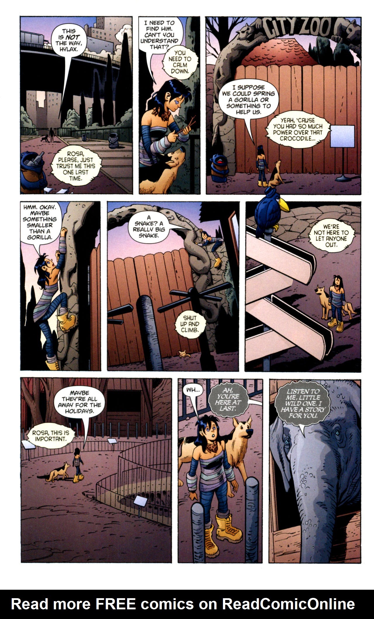 Read online Wild Girl comic -  Issue #6 - 7