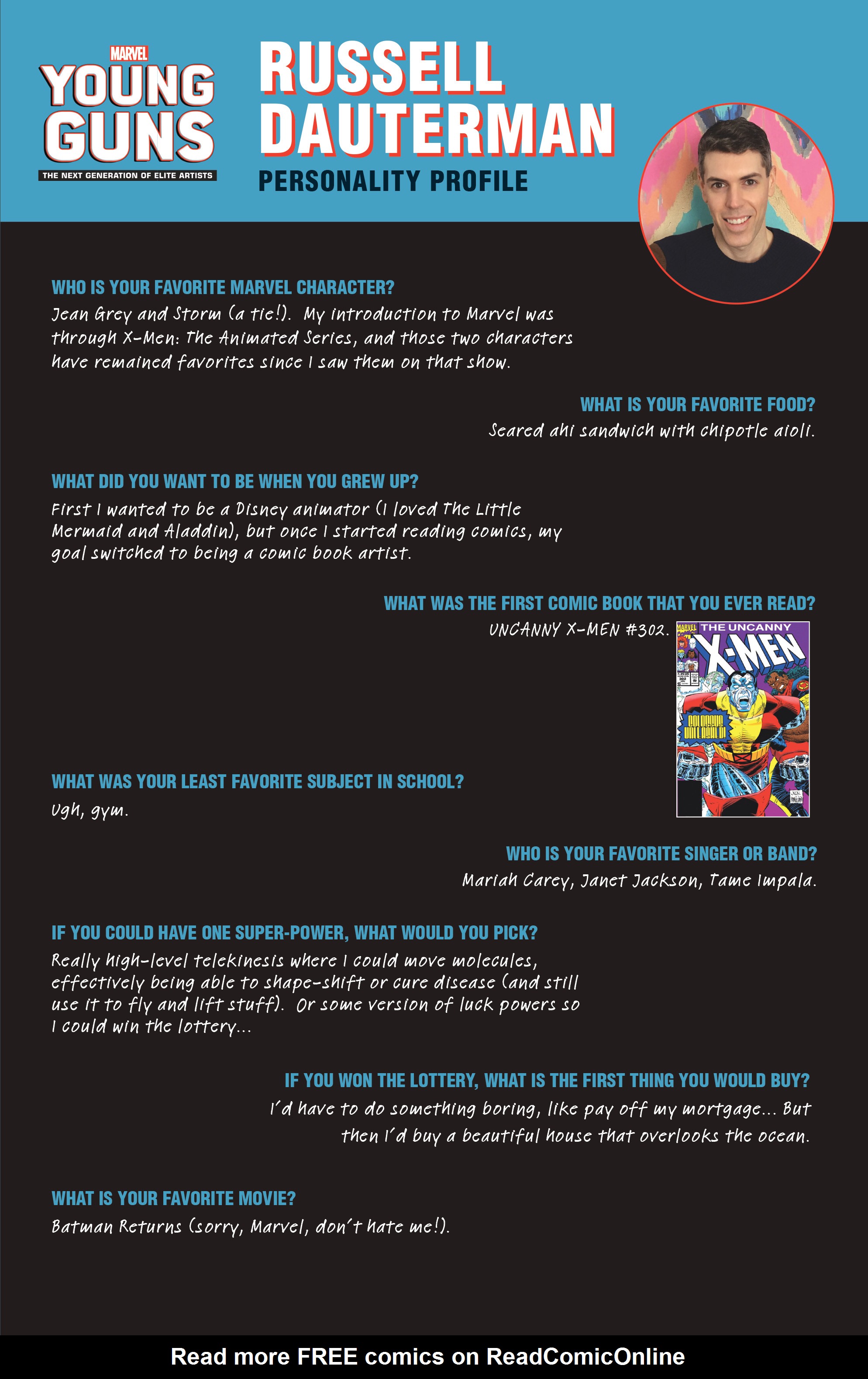Read online Young Guns Sketchbook comic -  Issue # Full - 16