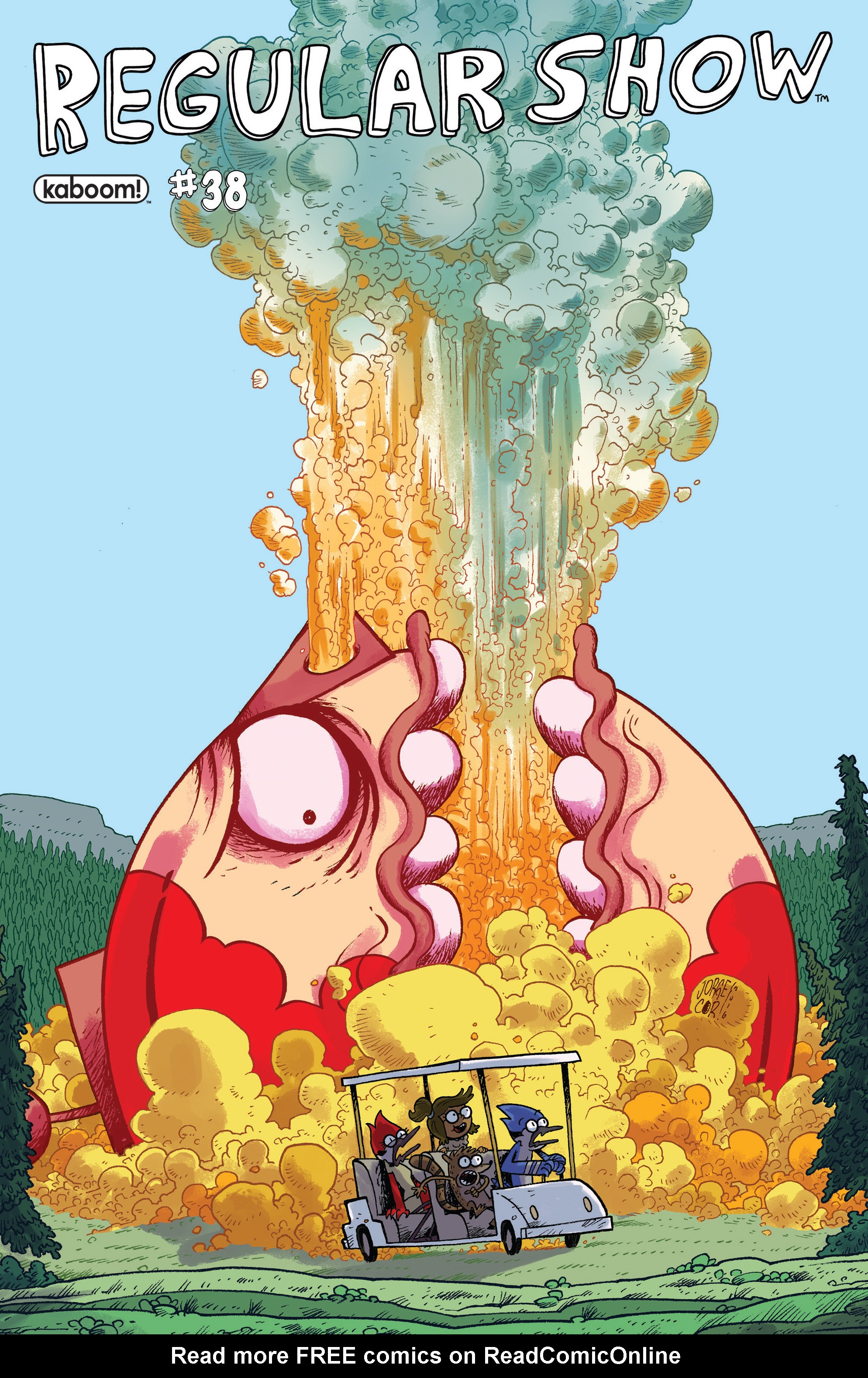 Read online Regular Show comic -  Issue #38 - 1