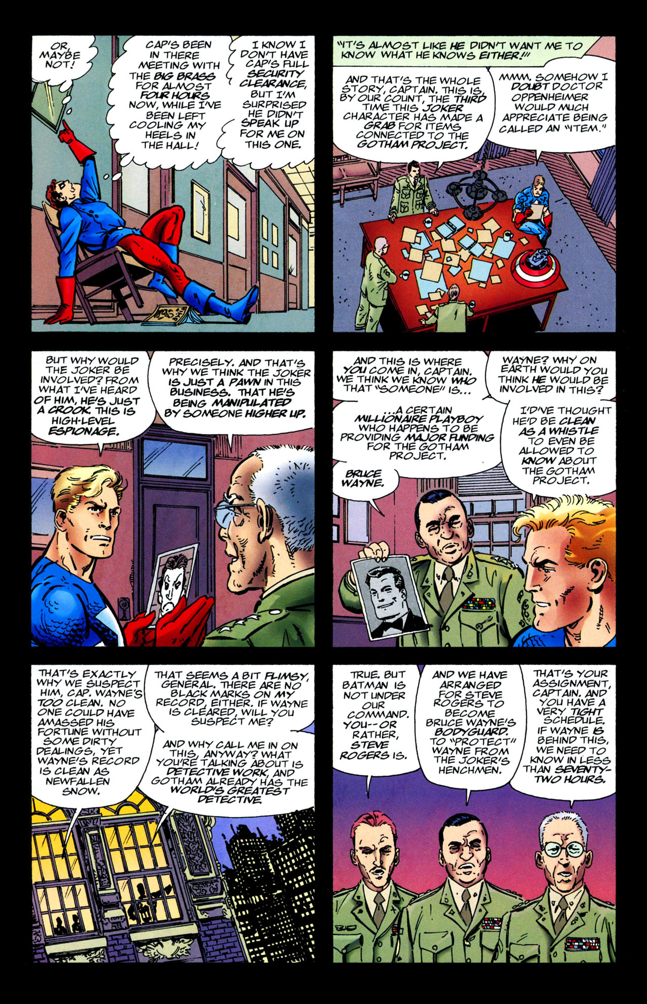 Batman/Captain America Full Page 22
