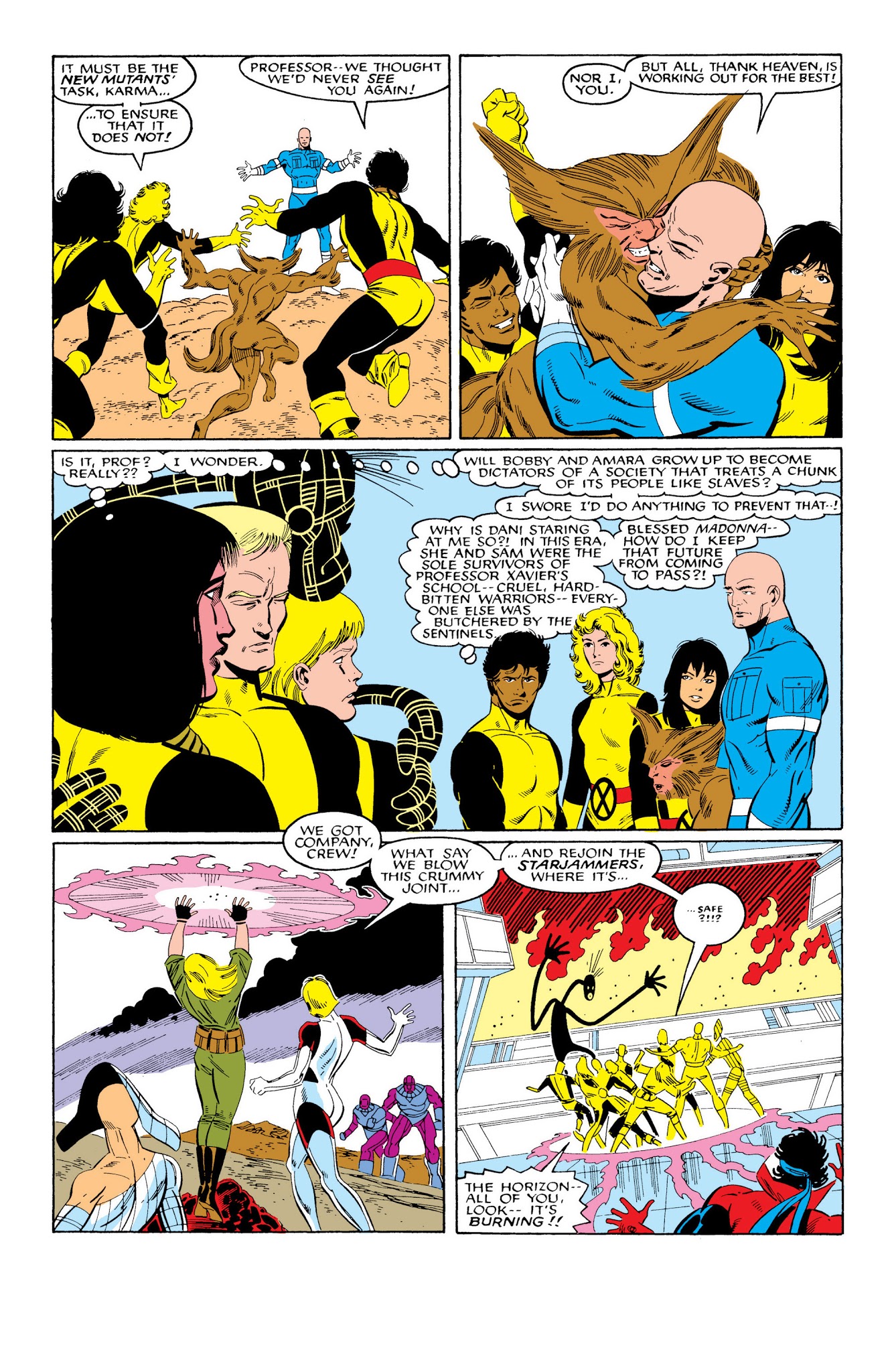 Read online New Mutants Classic comic -  Issue # TPB 7 - 75