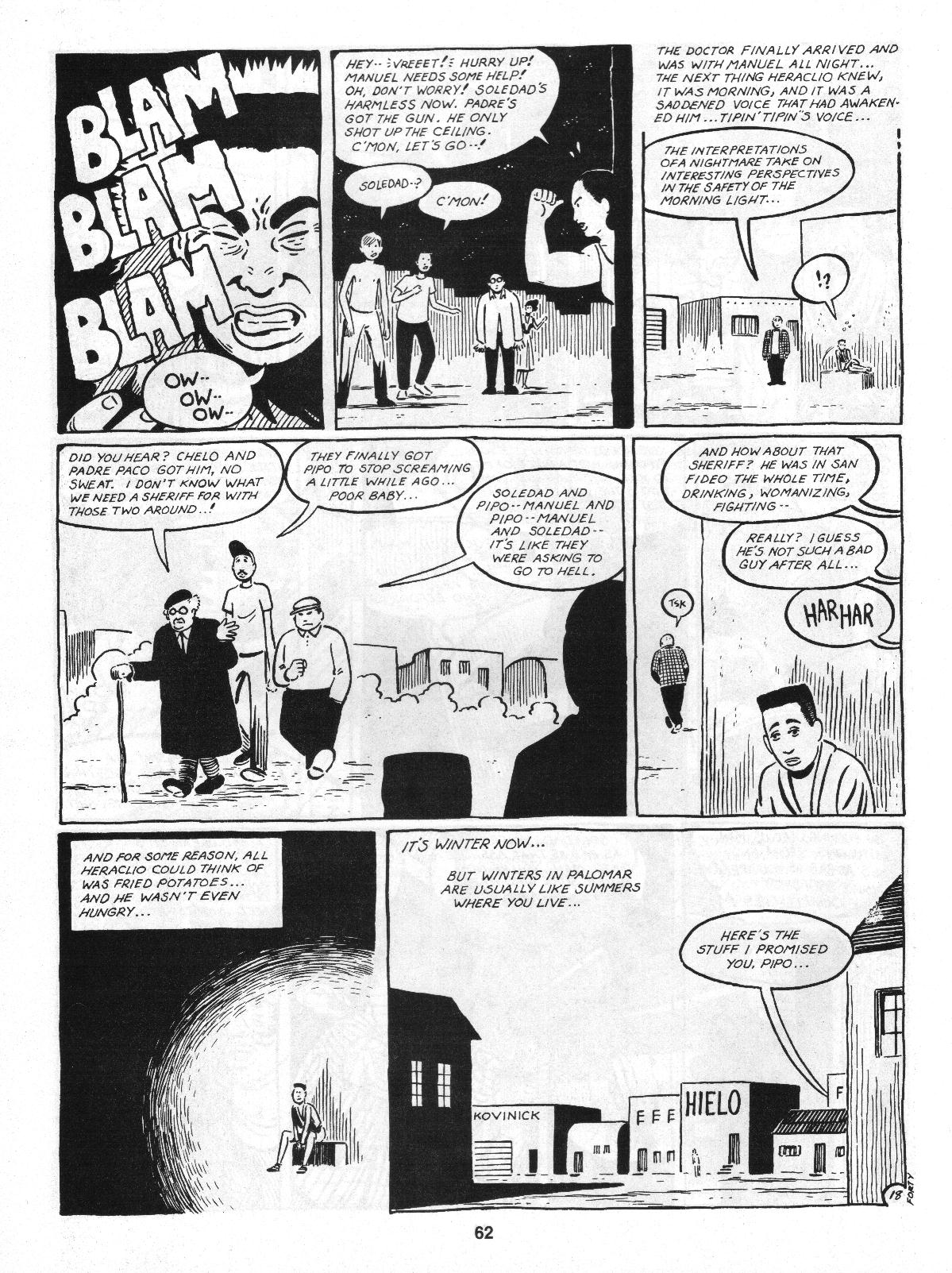 Read online Love and Rockets (1982) comic -  Issue #4 - 64