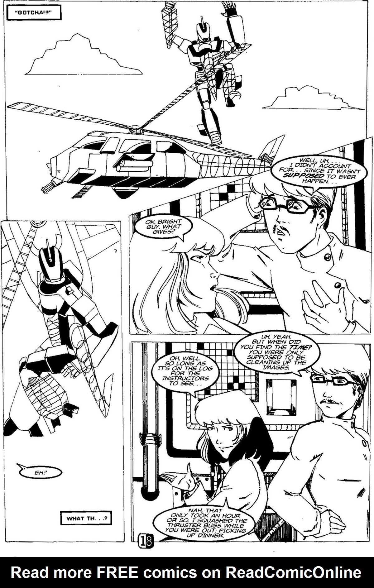 Read online Robotech Academy Blues comic -  Issue #5 - 24