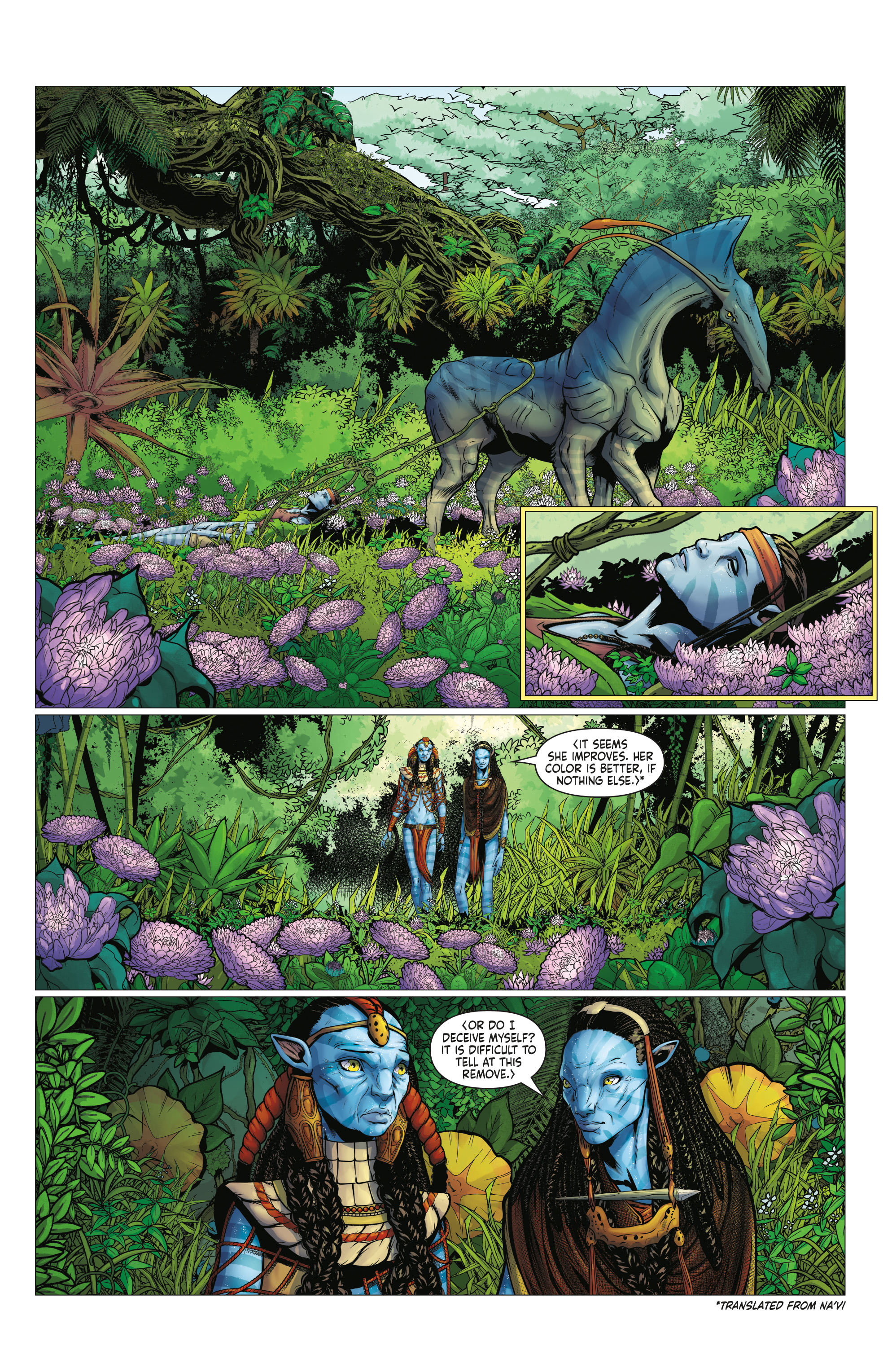 Read online Avatar: Adapt or Die comic -  Issue #5 - 6