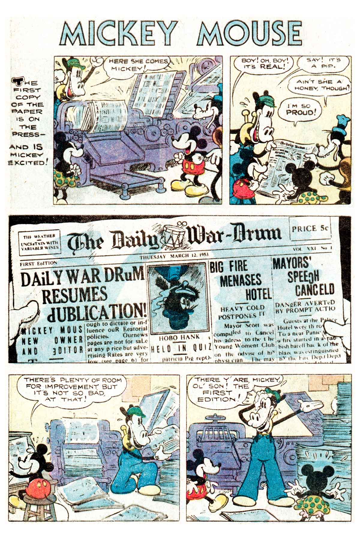 Read online Walt Disney's Mickey Mouse comic -  Issue #222 - 8