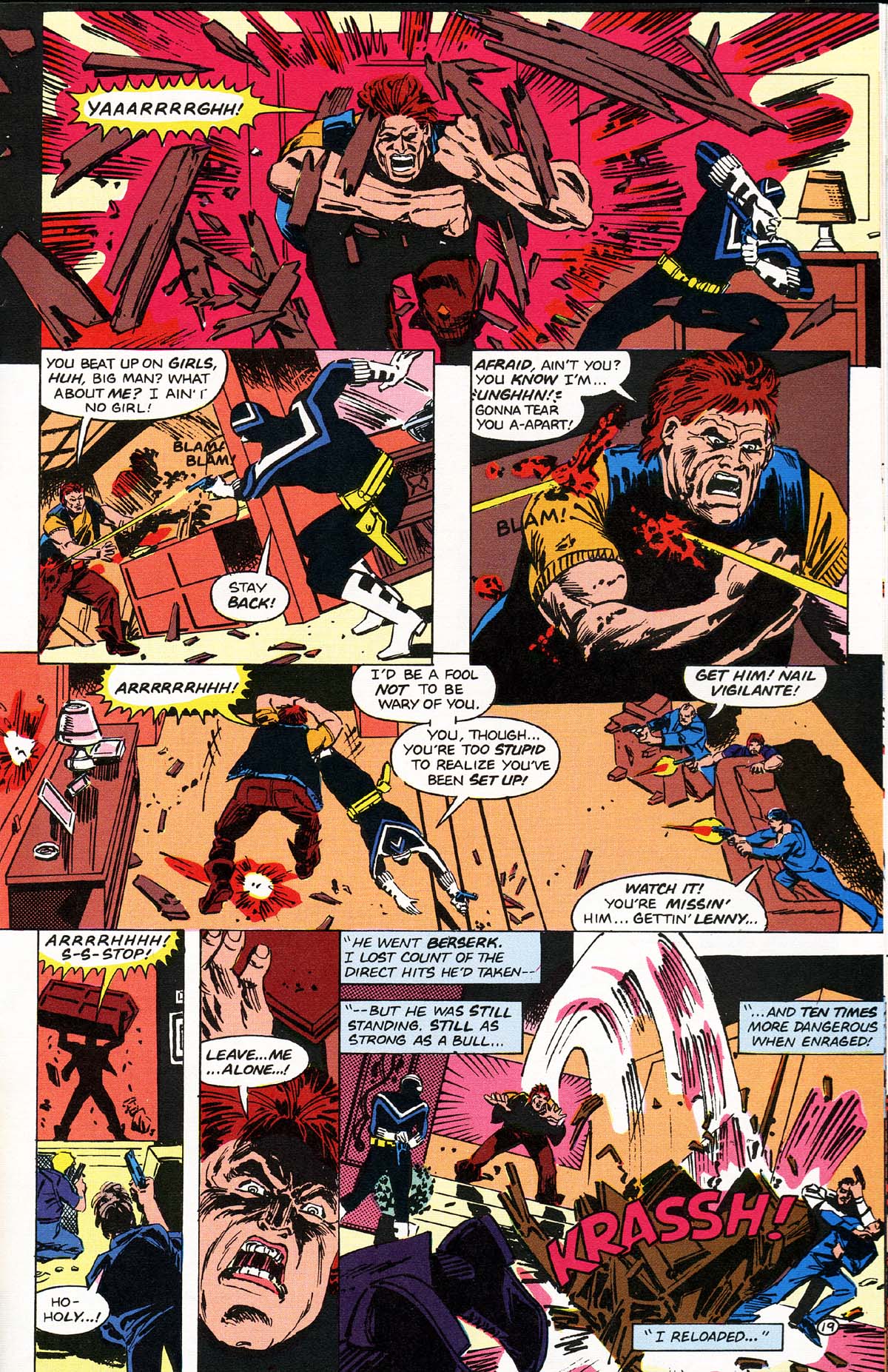 Read online Vigilante (1983) comic -  Issue #40 - 21
