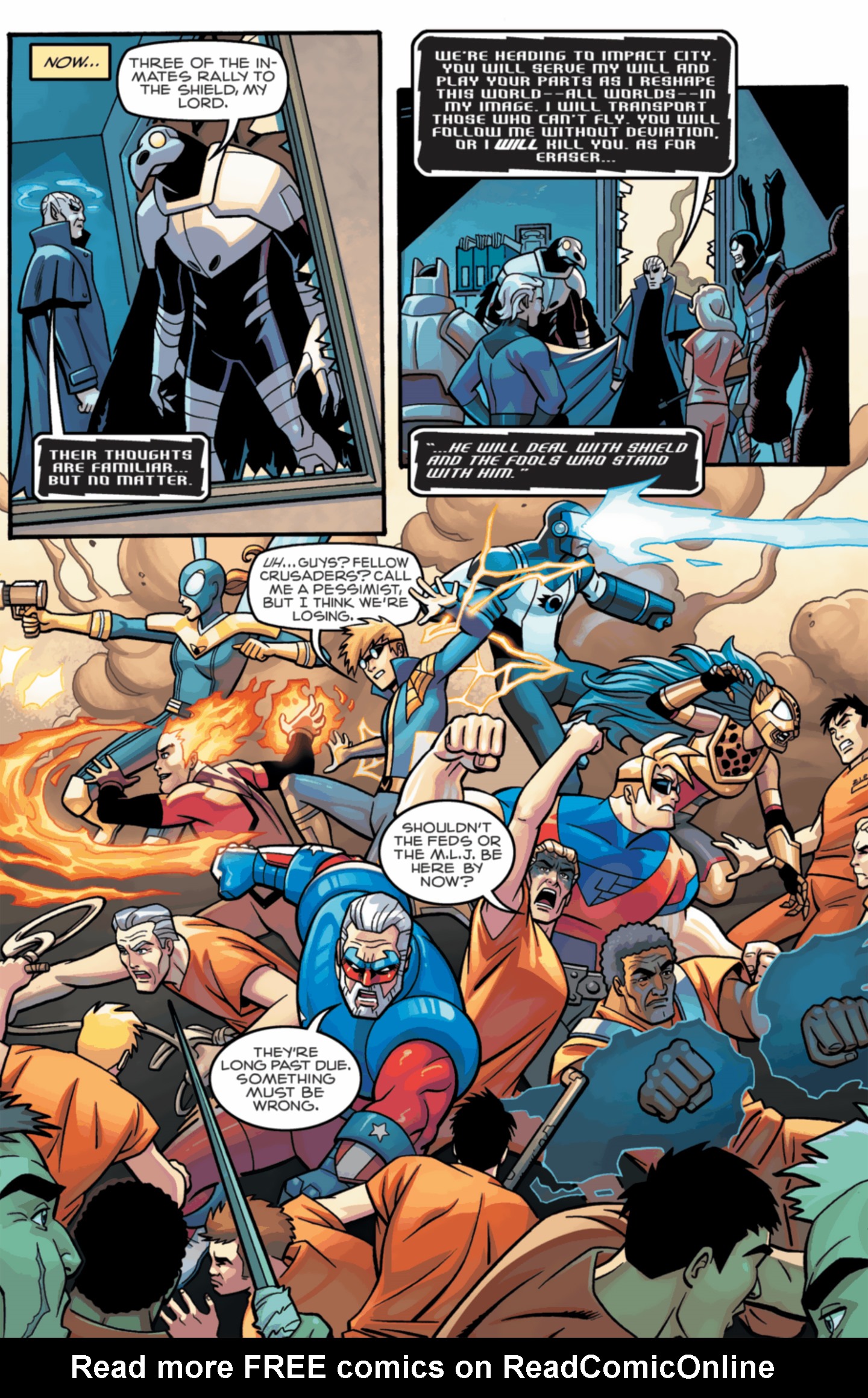Read online New Crusaders: Rise Of The Heroes comic -  Issue #6 - Act I - 3