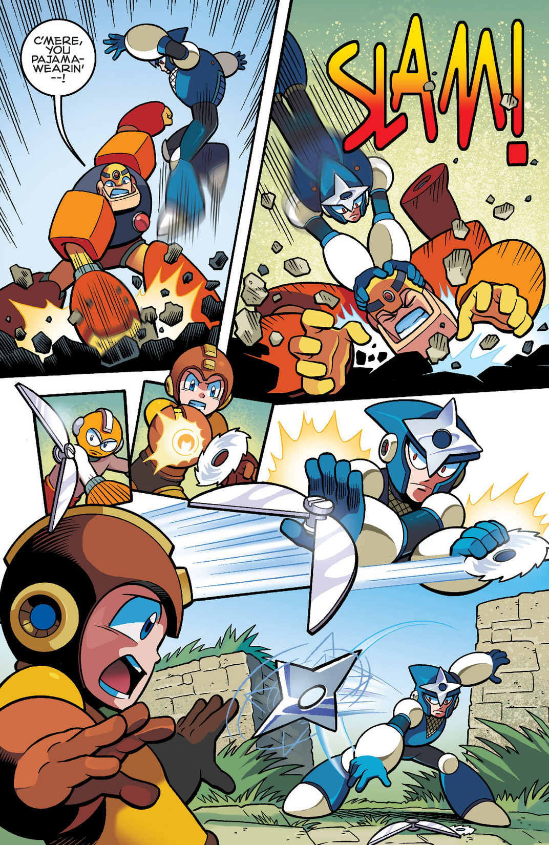 Read online Mega Man comic -  Issue #30 - 16
