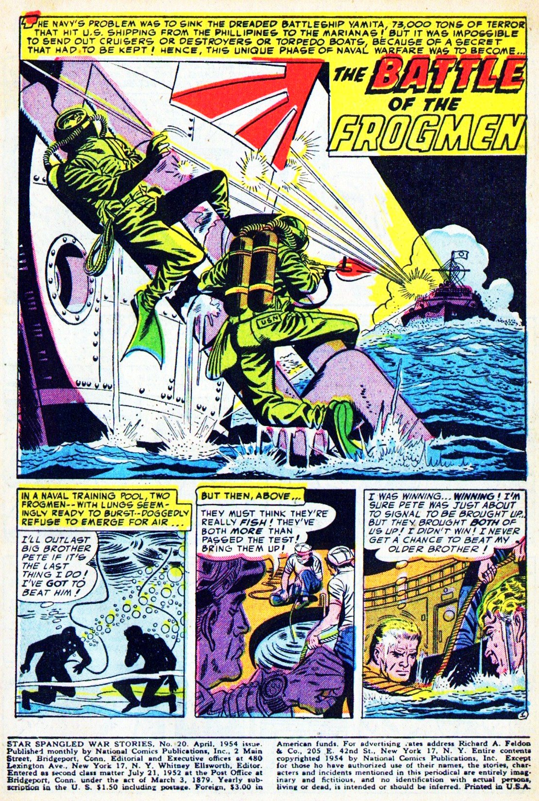 Read online Star Spangled War Stories (1952) comic -  Issue #20 - 3