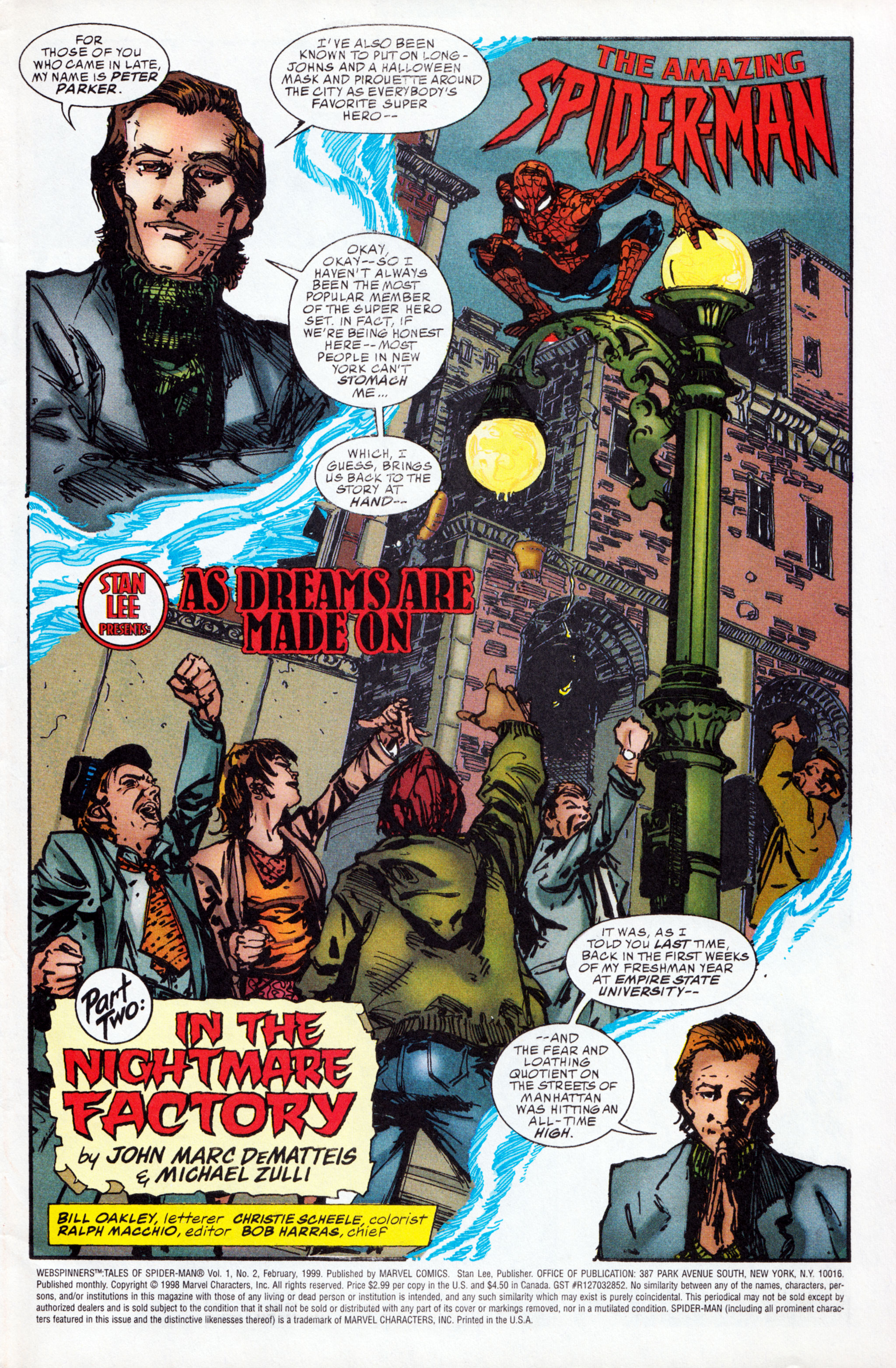 Read online Webspinners: Tales of Spider-Man comic -  Issue #2 - 3