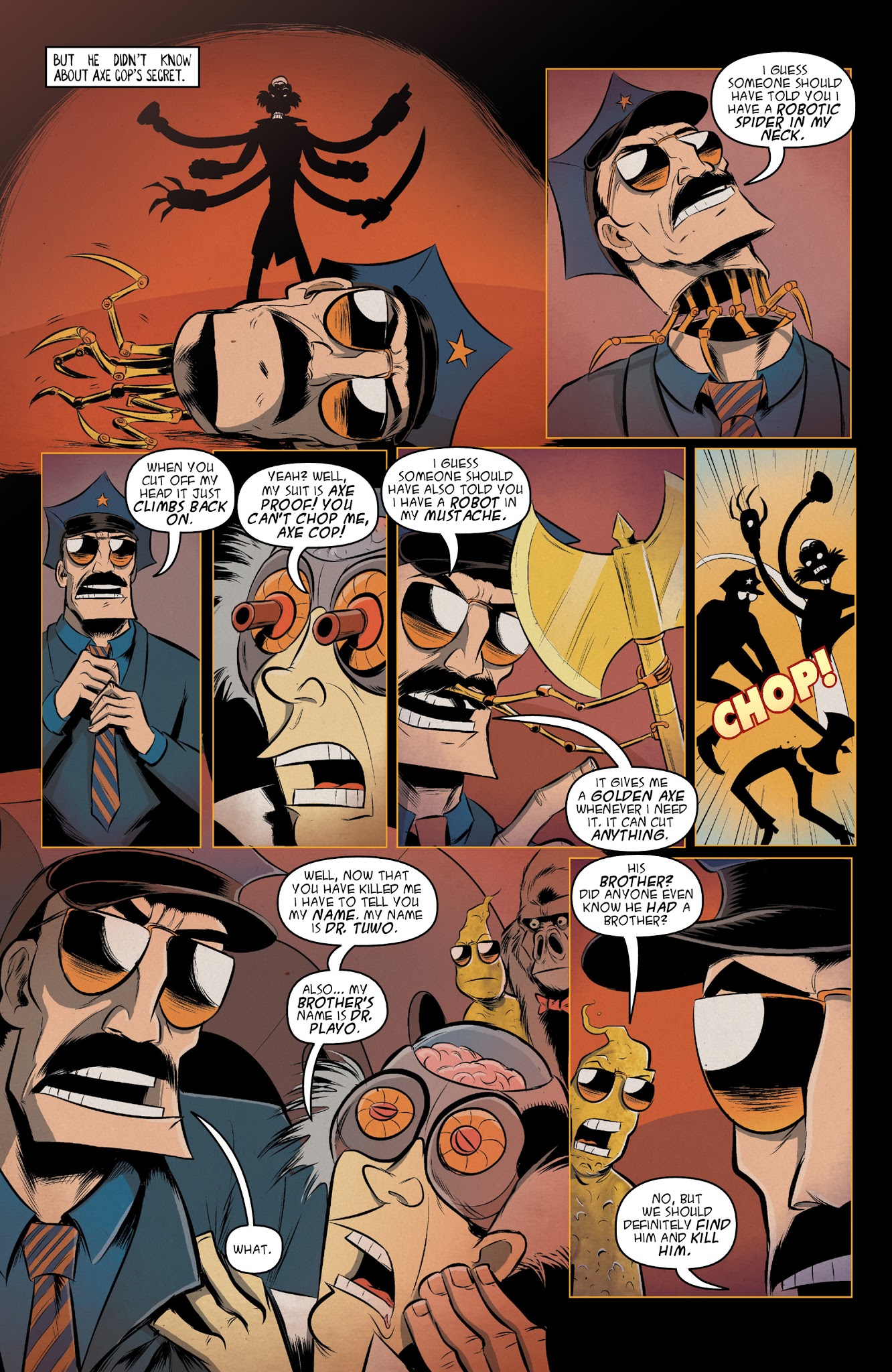 Read online Axe Cop comic -  Issue # TPB 4 - 64