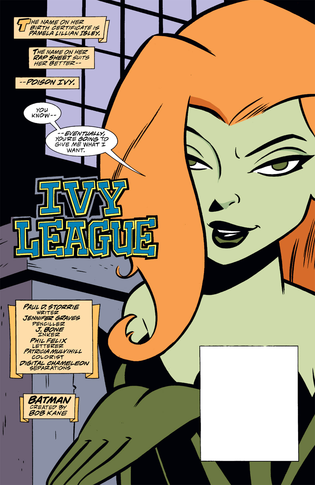 Read online Gotham Girls comic -  Issue #2 - 2