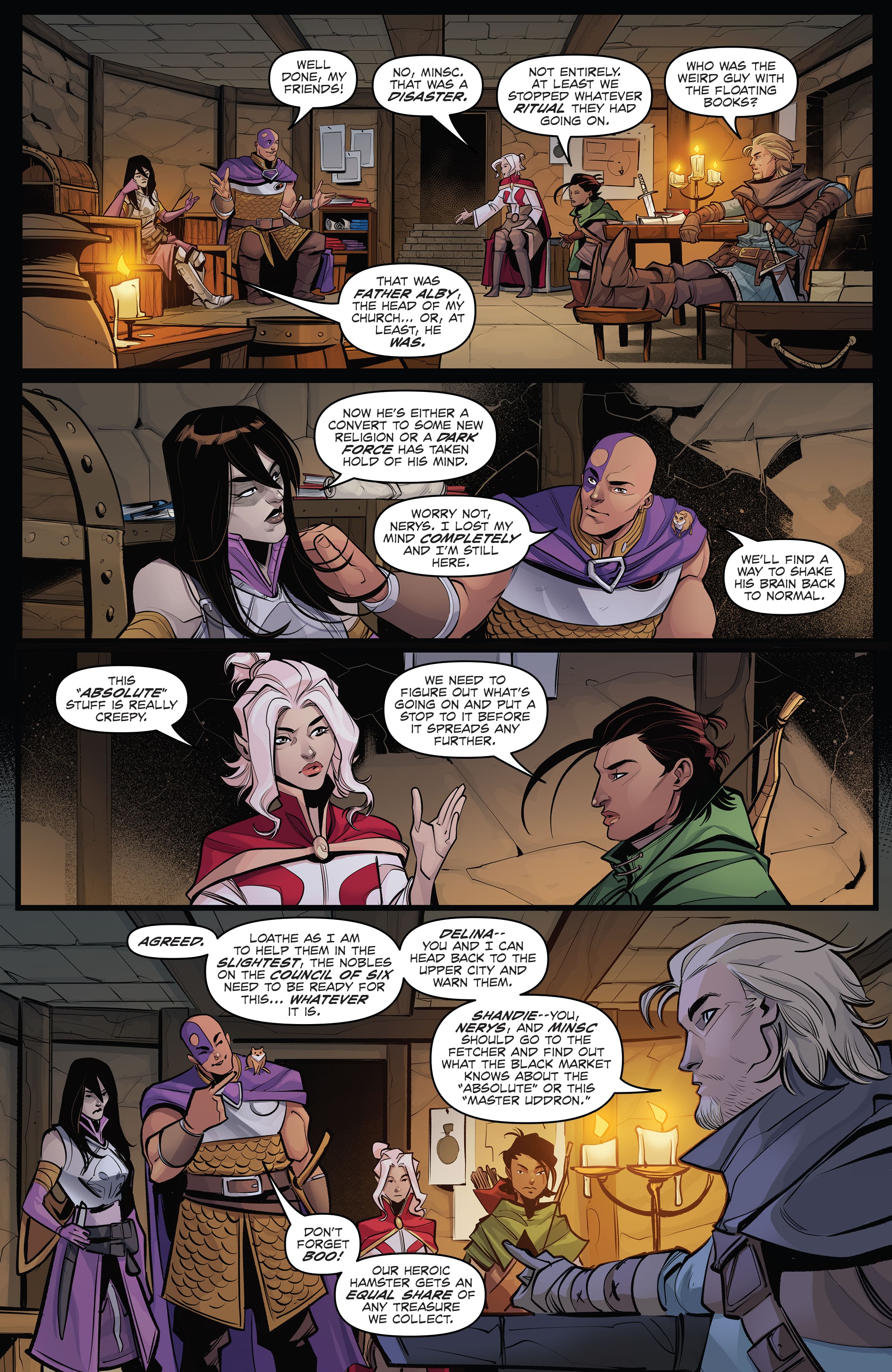 Read online Dungeons and Dragons Mindbreaker comic -  Issue #2 - 9