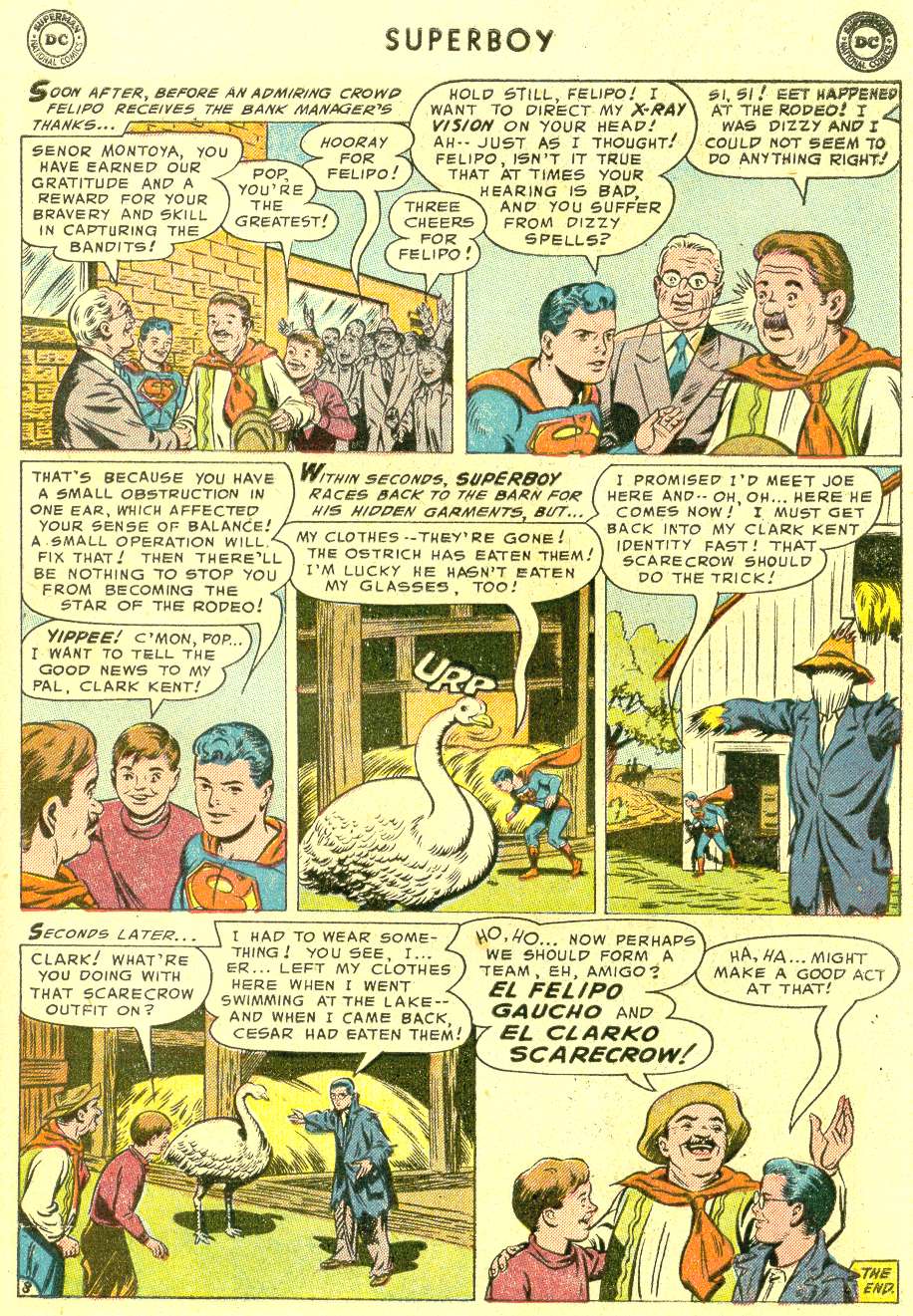 Read online Superboy (1949) comic -  Issue #42 - 31