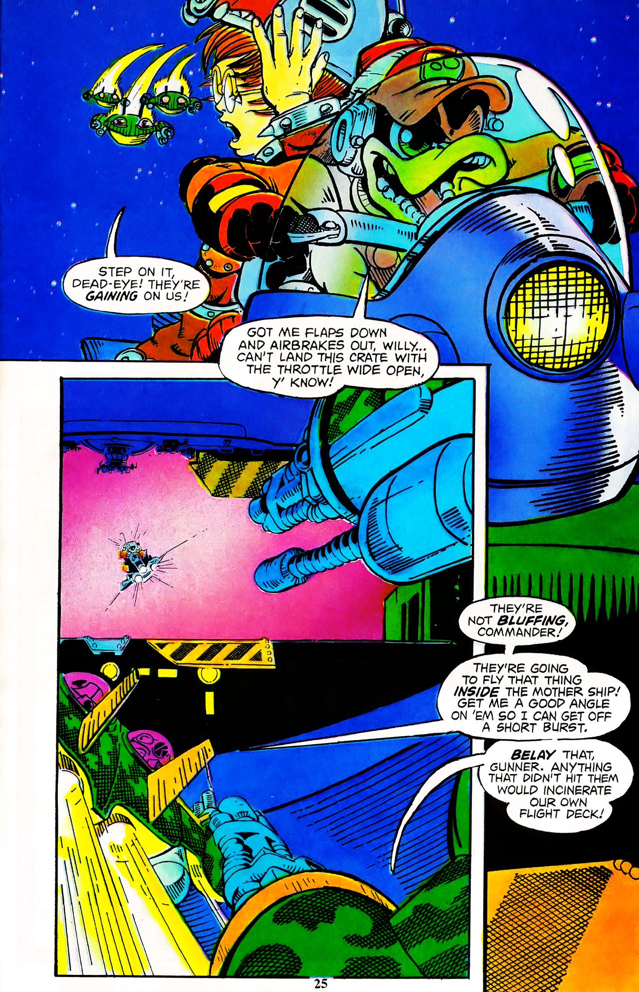 Read online Bucky O'Hare (1991) comic -  Issue #4 - 23