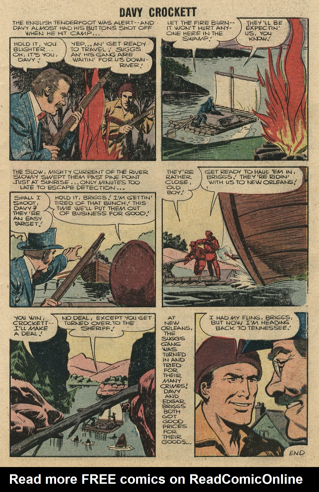 Read online Davy Crockett comic -  Issue #7 - 9