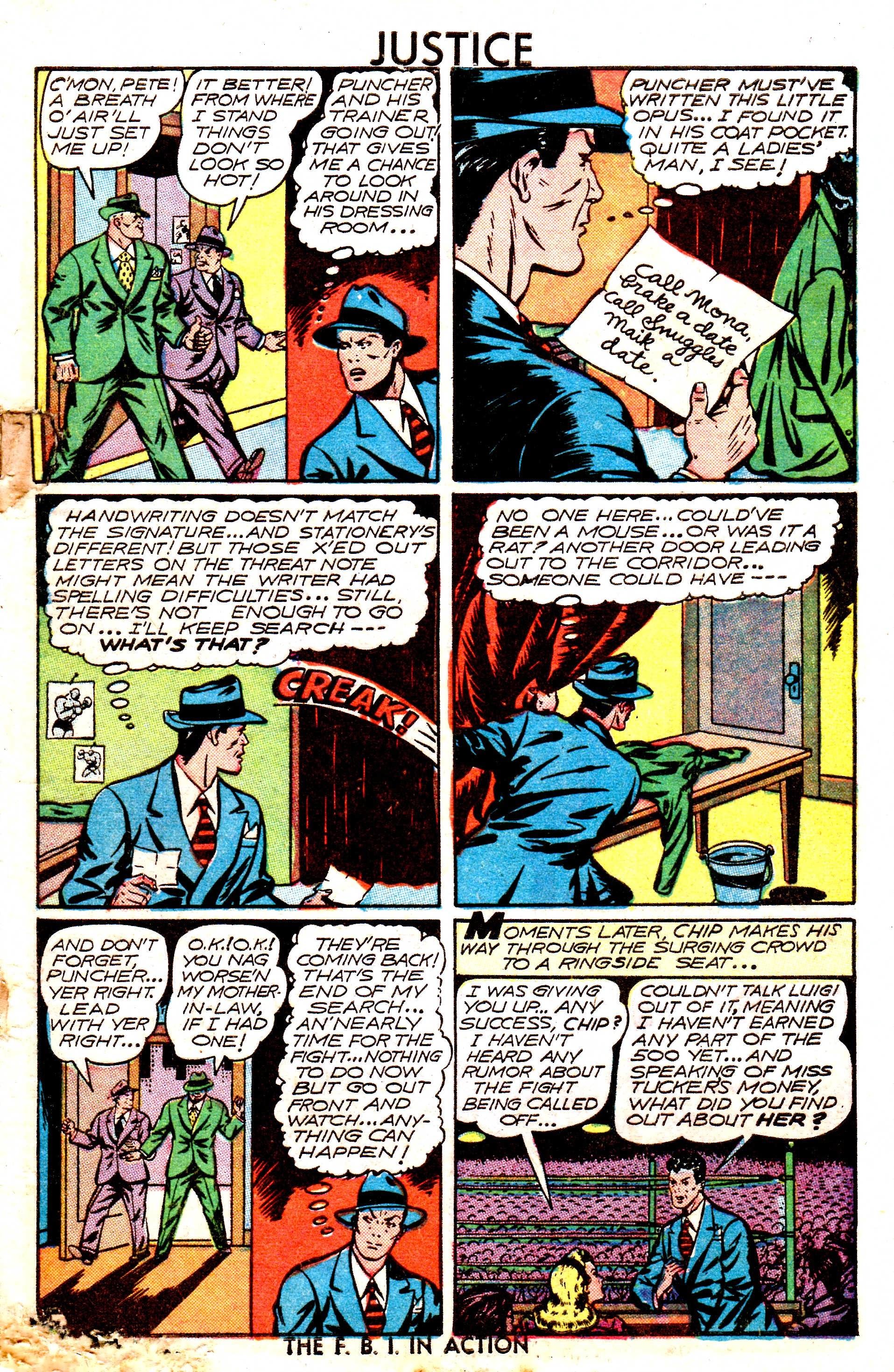 Read online Justice Comics (1947) comic -  Issue #1 - 6