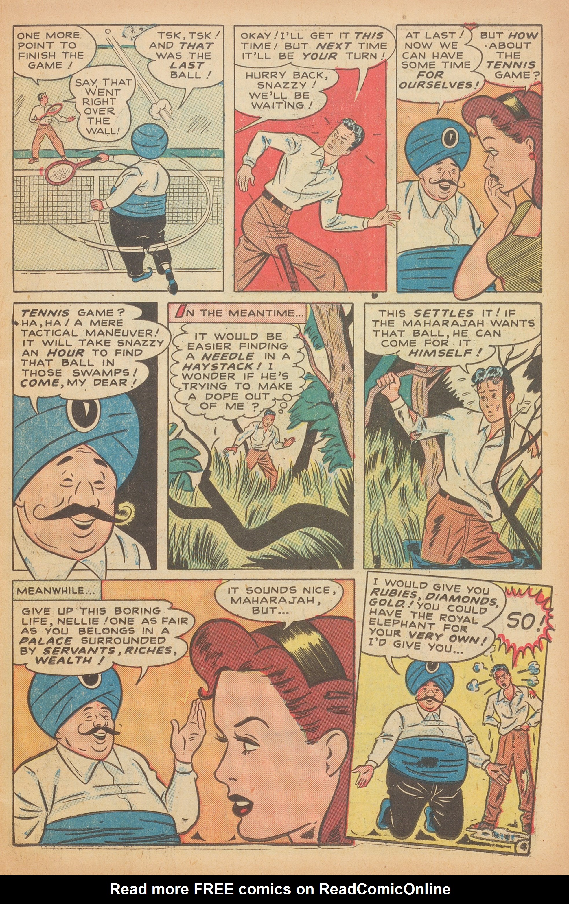 Read online Nellie The Nurse (1945) comic -  Issue #15 - 15