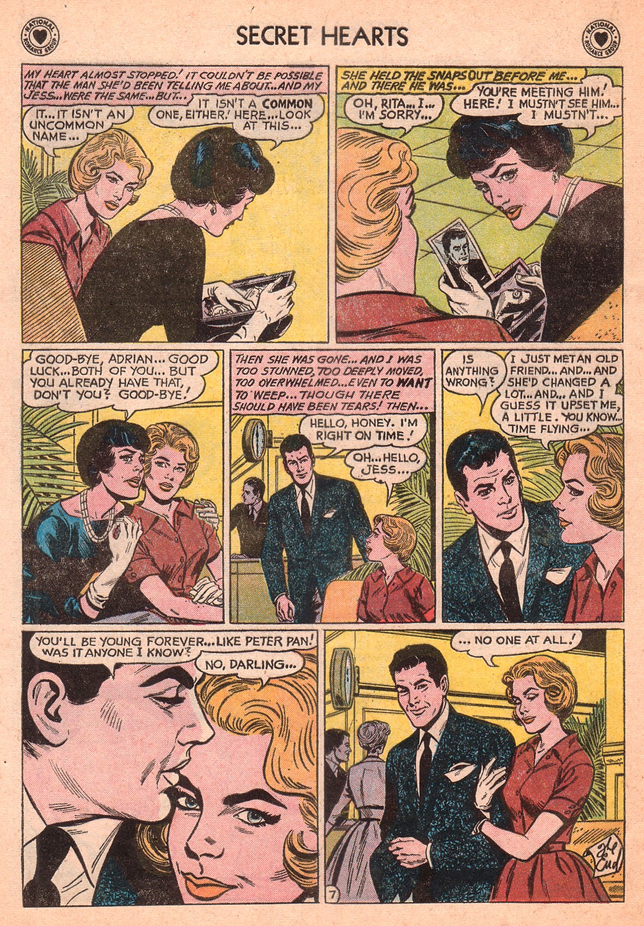 Read online Secret Hearts comic -  Issue #77 - 24