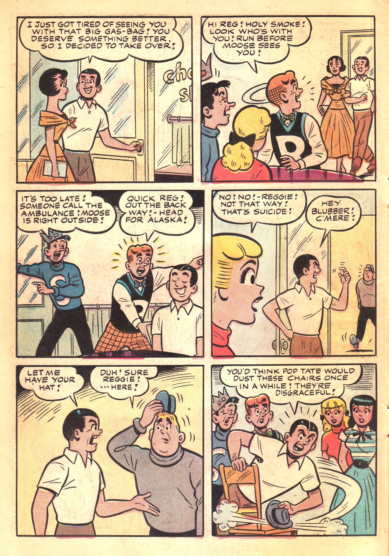 Read online Archie's Rival Reggie comic -  Issue #7 - 6