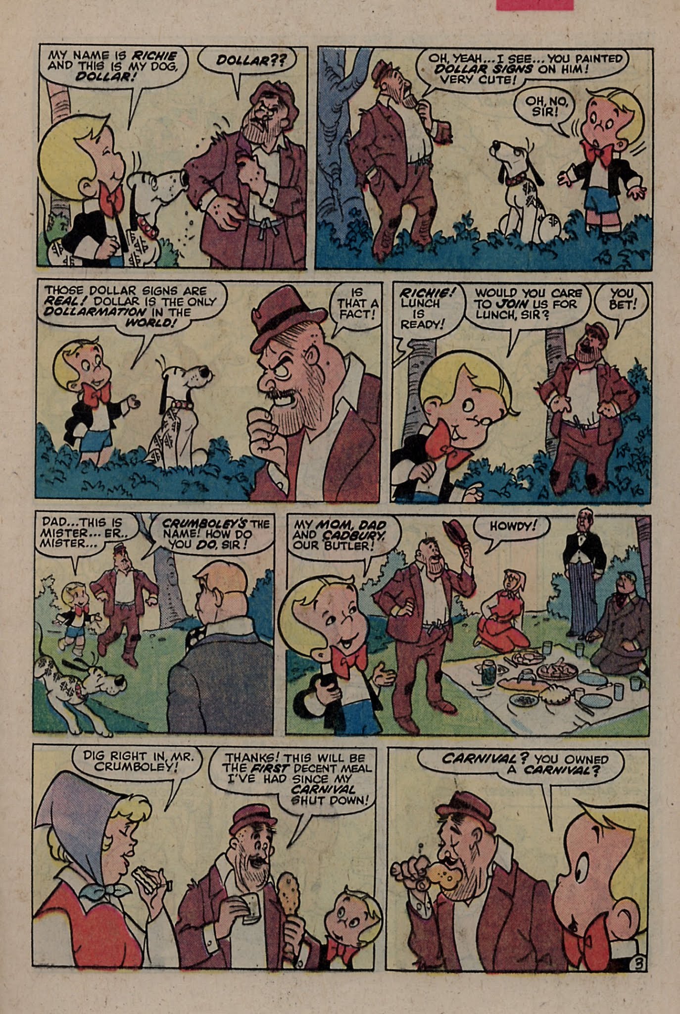 Read online Richie Rich & Dollar the Dog comic -  Issue #10 - 21