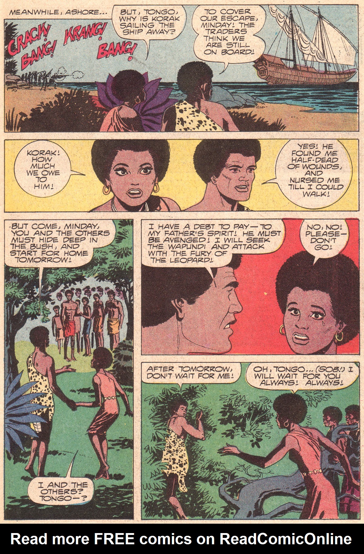 Read online Korak, Son of Tarzan (1964) comic -  Issue #45 - 23