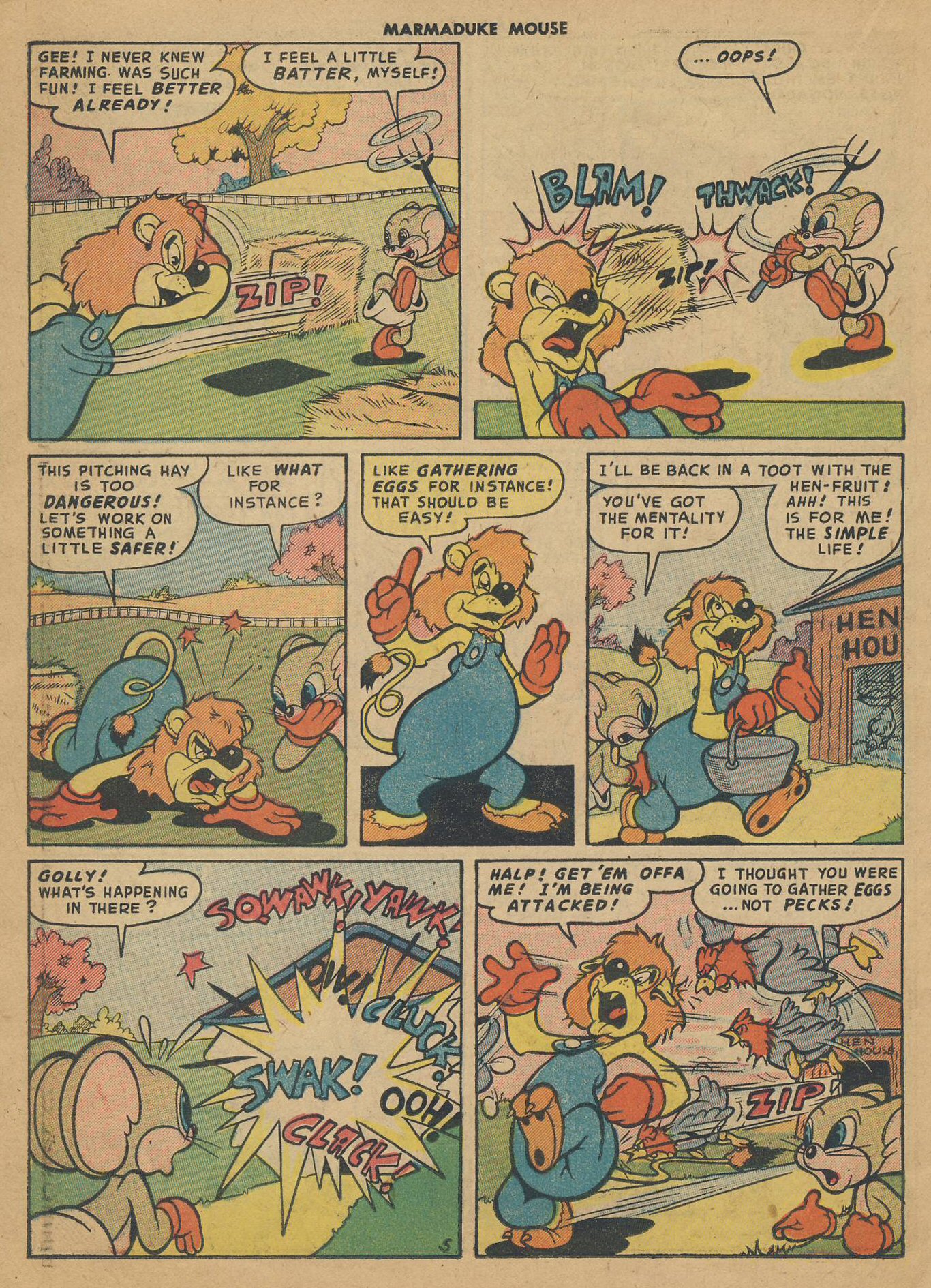 Read online Marmaduke Mouse comic -  Issue #54 - 22
