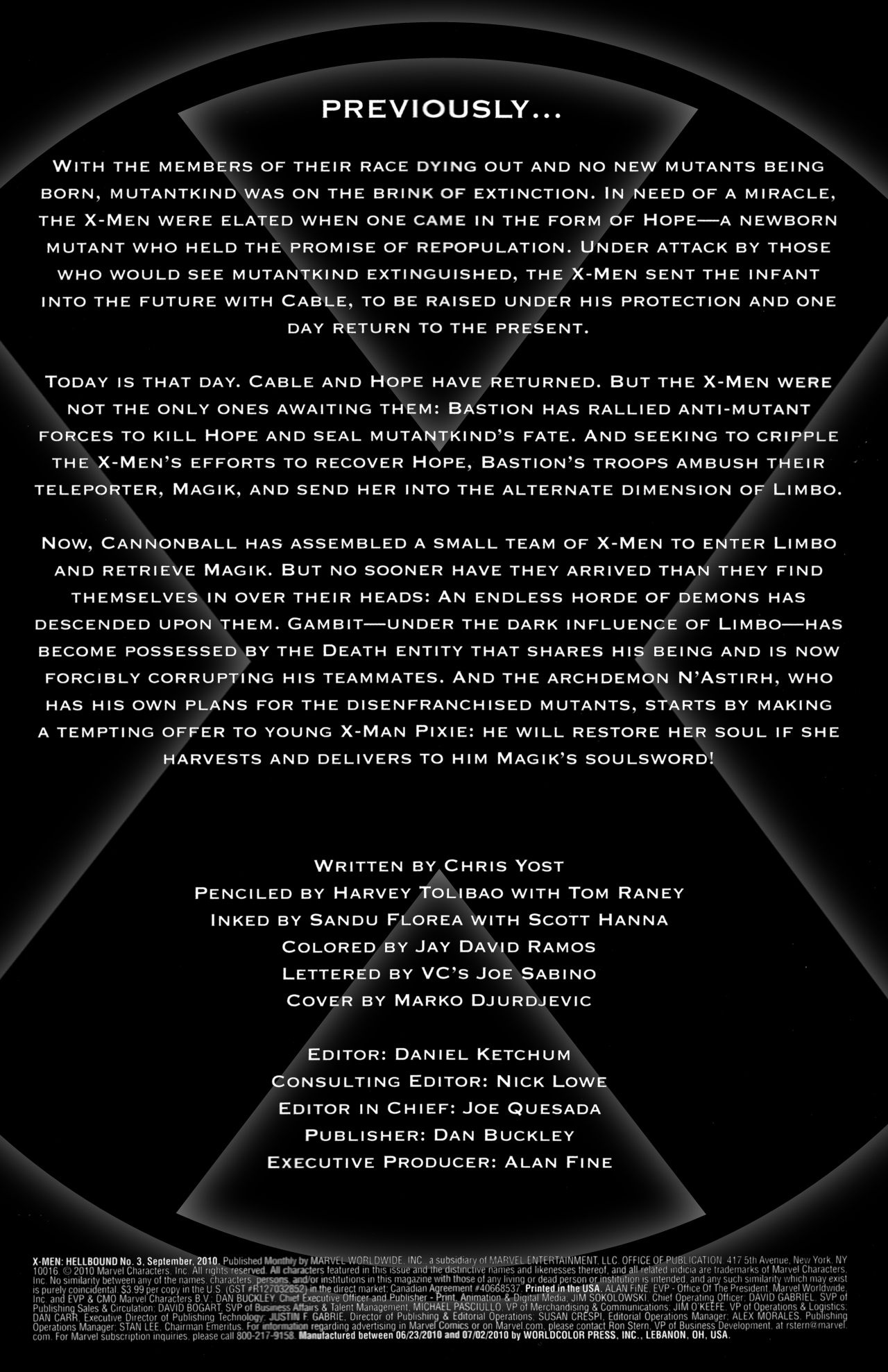 Read online X-Men: Hellbound comic -  Issue #3 - 2