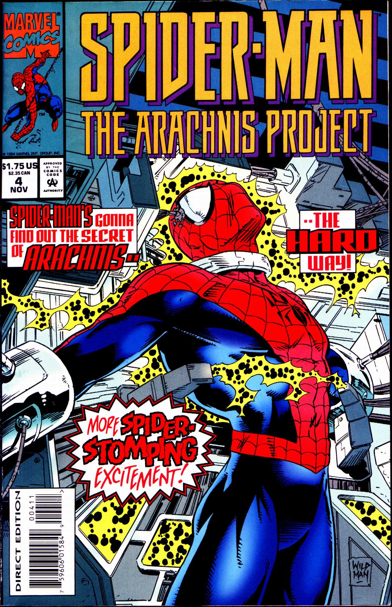 Read online Spider-Man: The Arachnis Project comic -  Issue #4 - 1