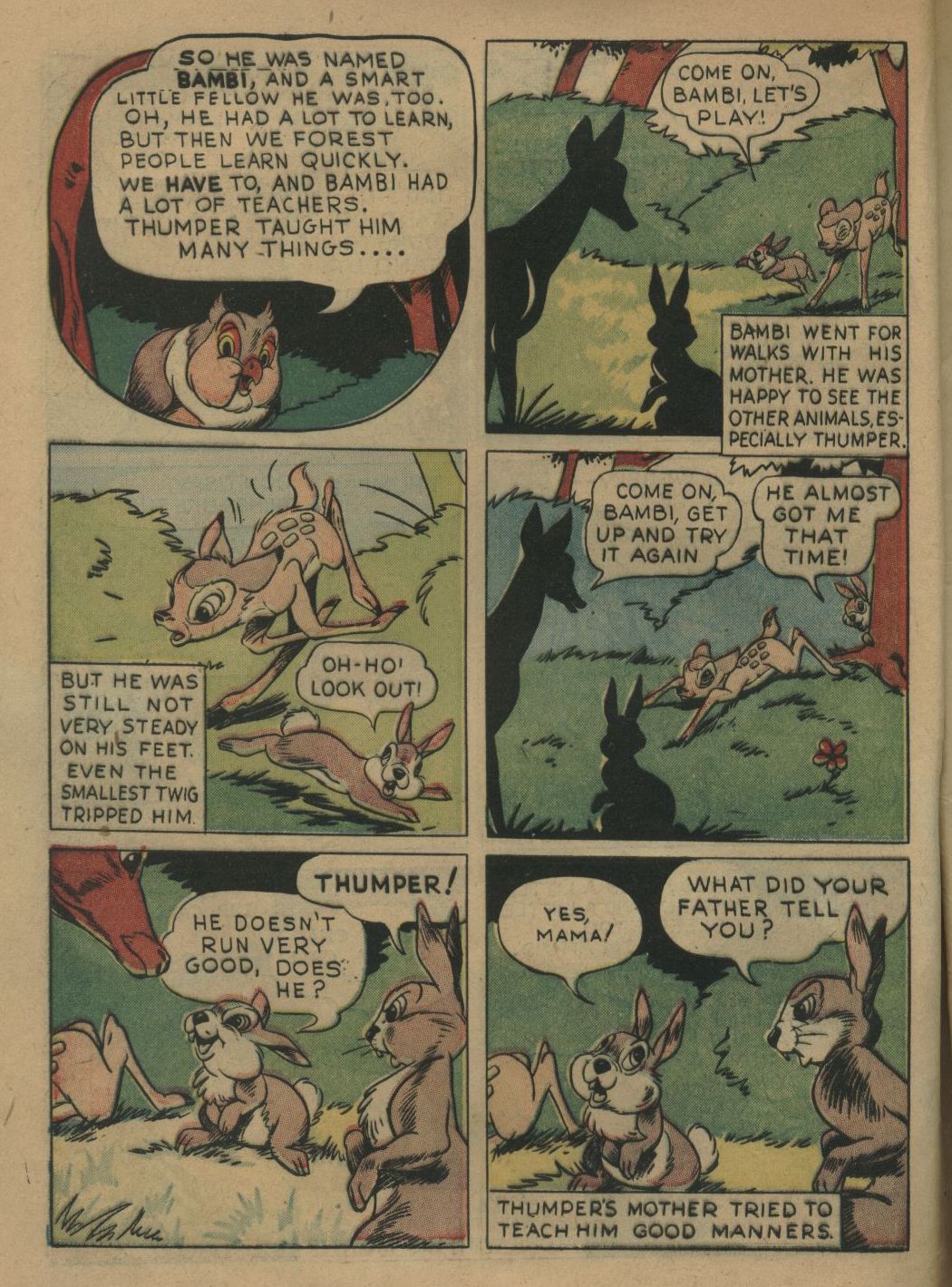 Read online Four Color Comics comic -  Issue #12 - 6