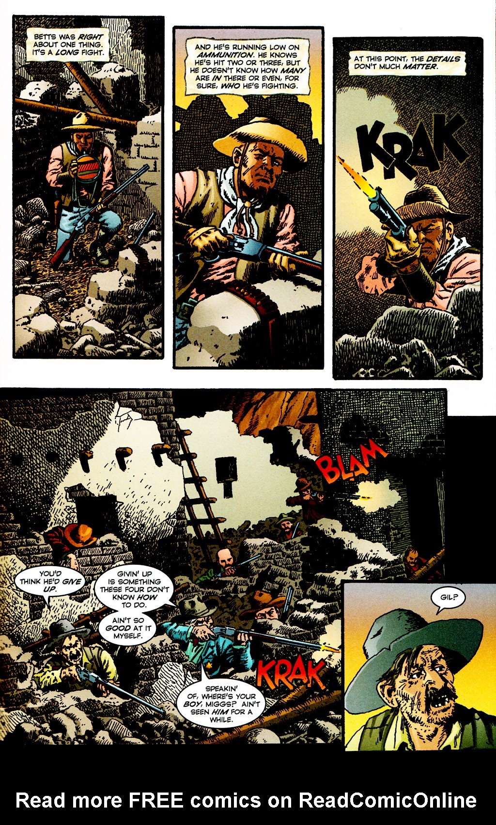 Read online Desperadoes: Quiet Of The Grave comic -  Issue #5 - 15