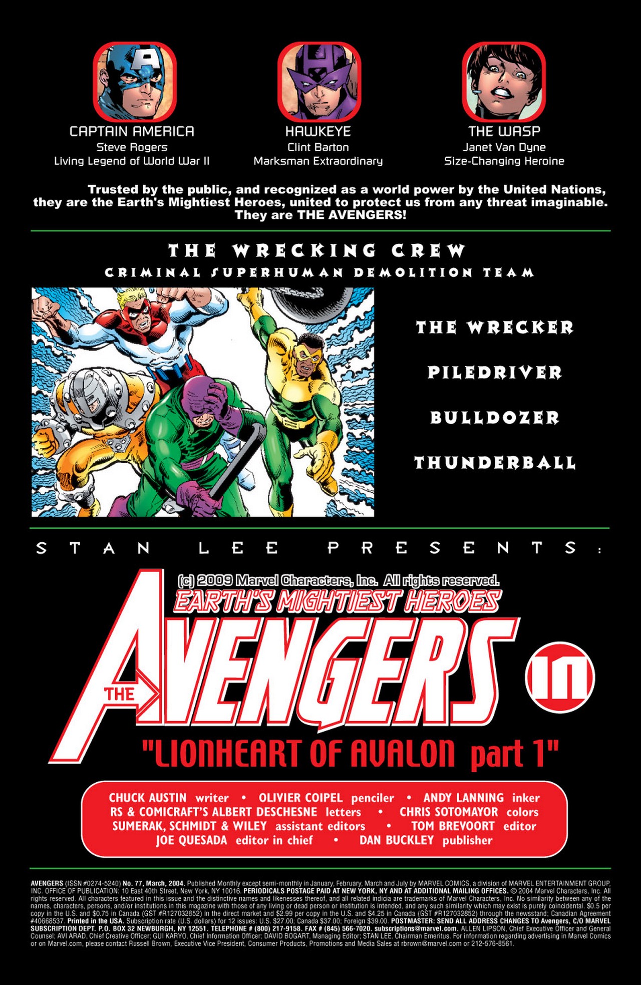 Read online Avengers (1998) comic -  Issue #77 - 2