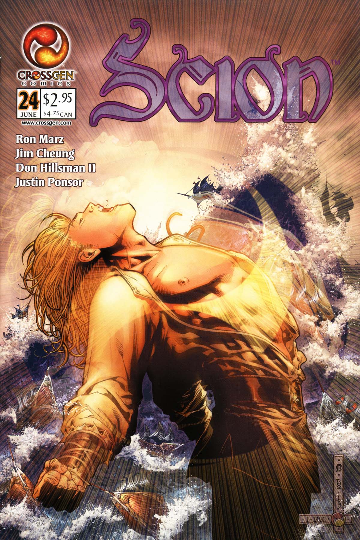 Read online Scion comic -  Issue #24 - 1