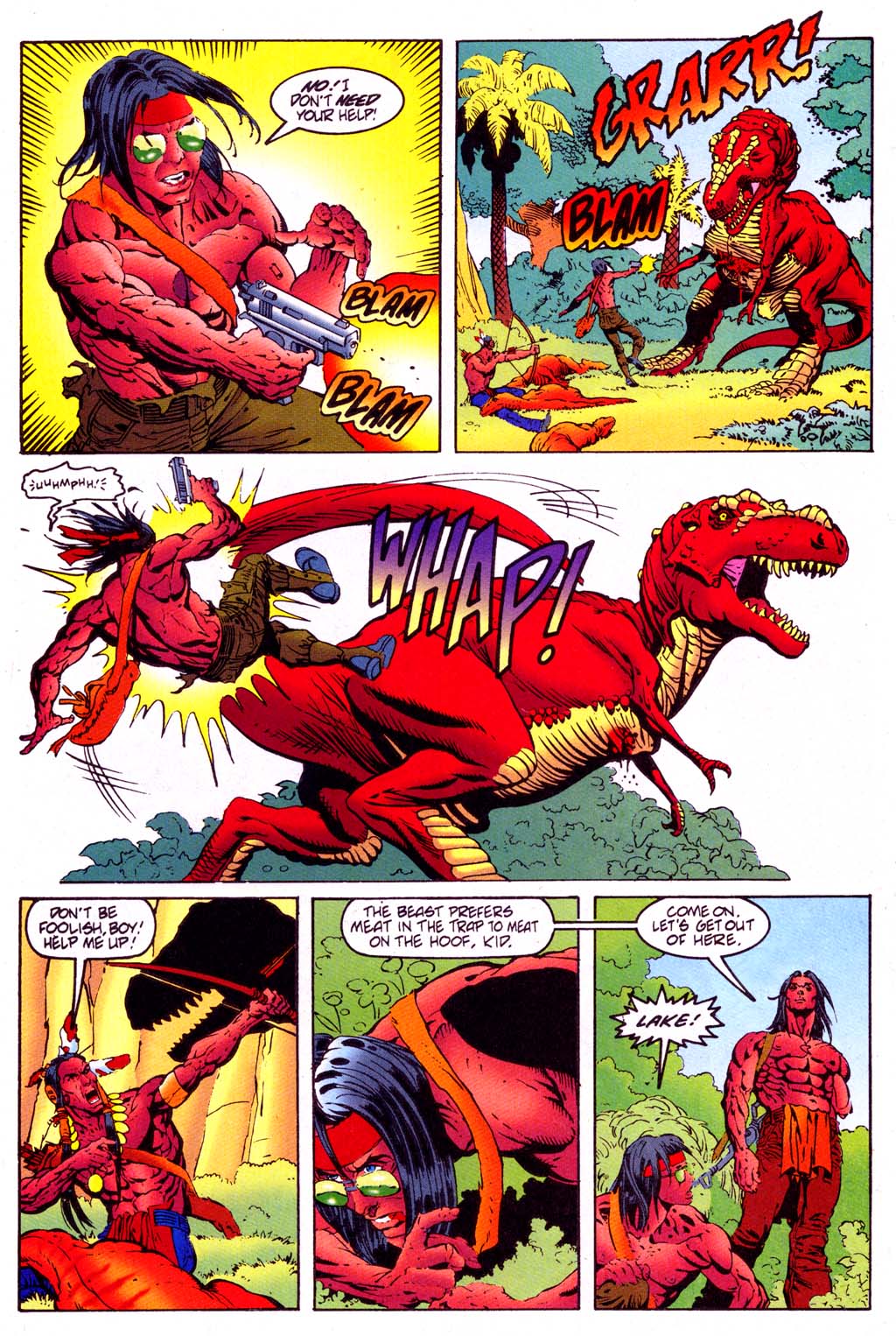 Read online Turok, Dinosaur Hunter (1993) comic -  Issue #47 - 17