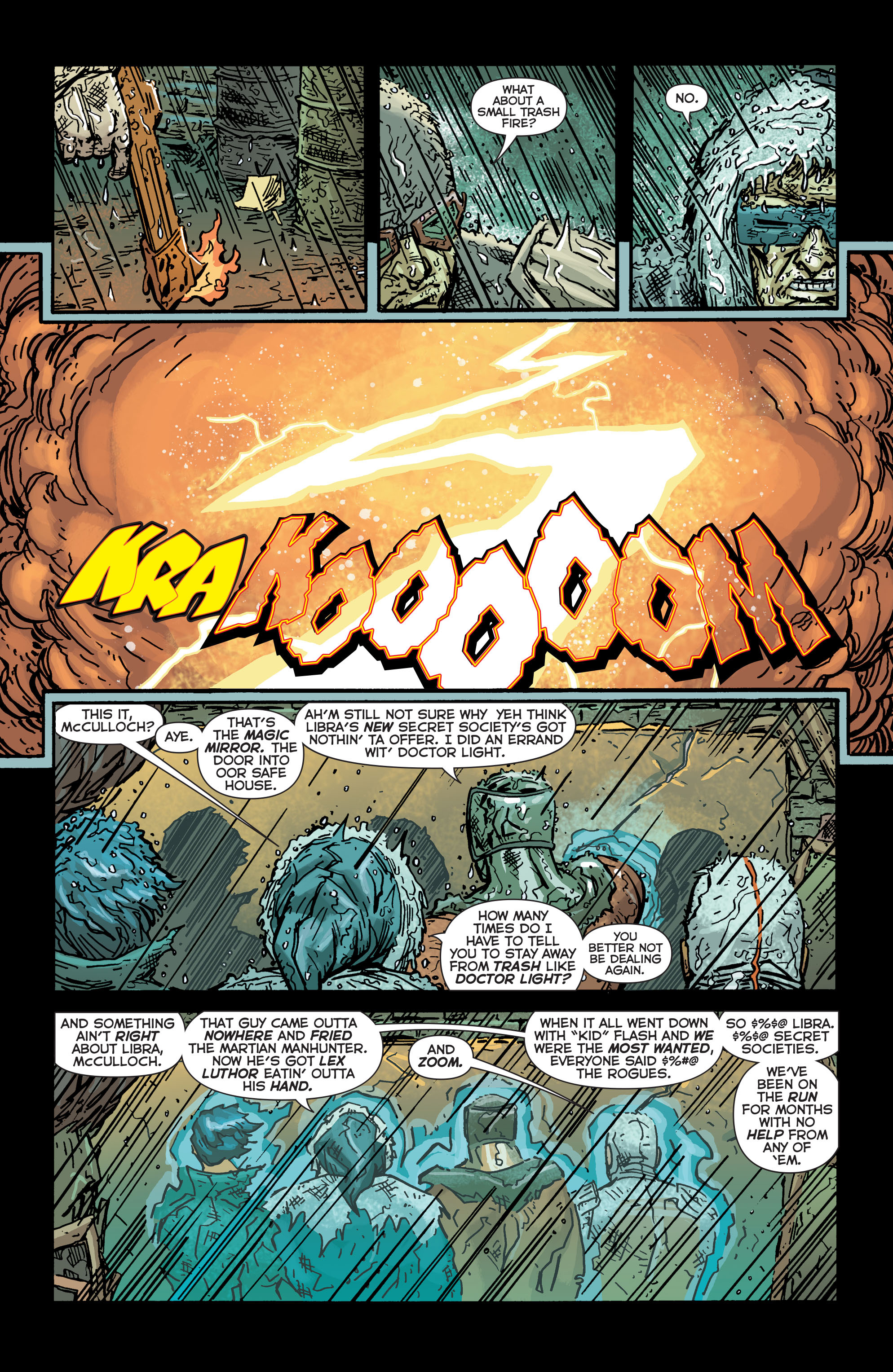 Read online Final Crisis: Rogues' Revenge comic -  Issue #1 - 4