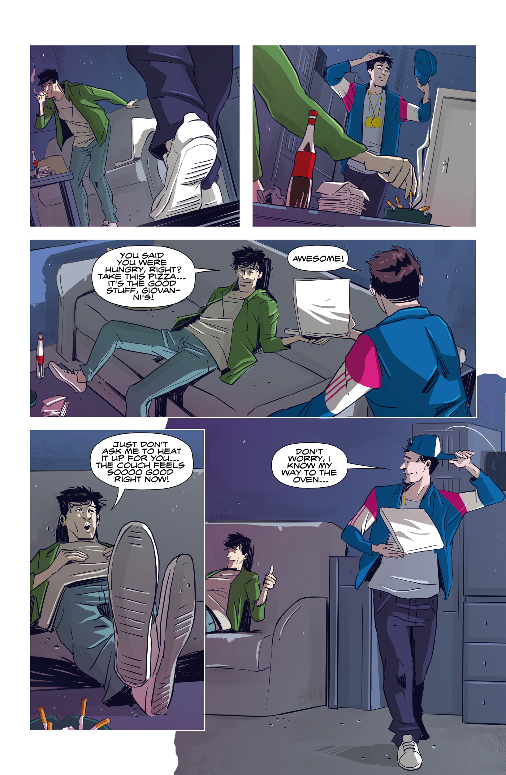 Read online Hotline Miami Wildlife comic -  Issue #1 - 37