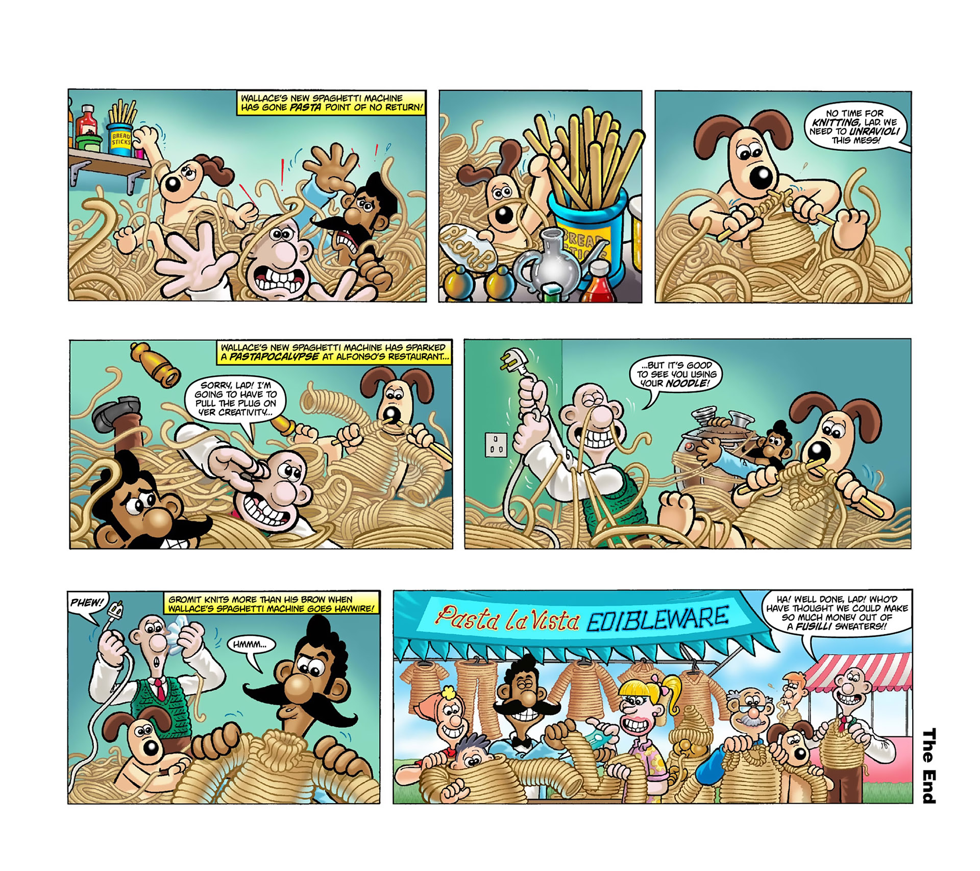 Read online Wallace & Gromit Dailies comic -  Issue #2 - 5