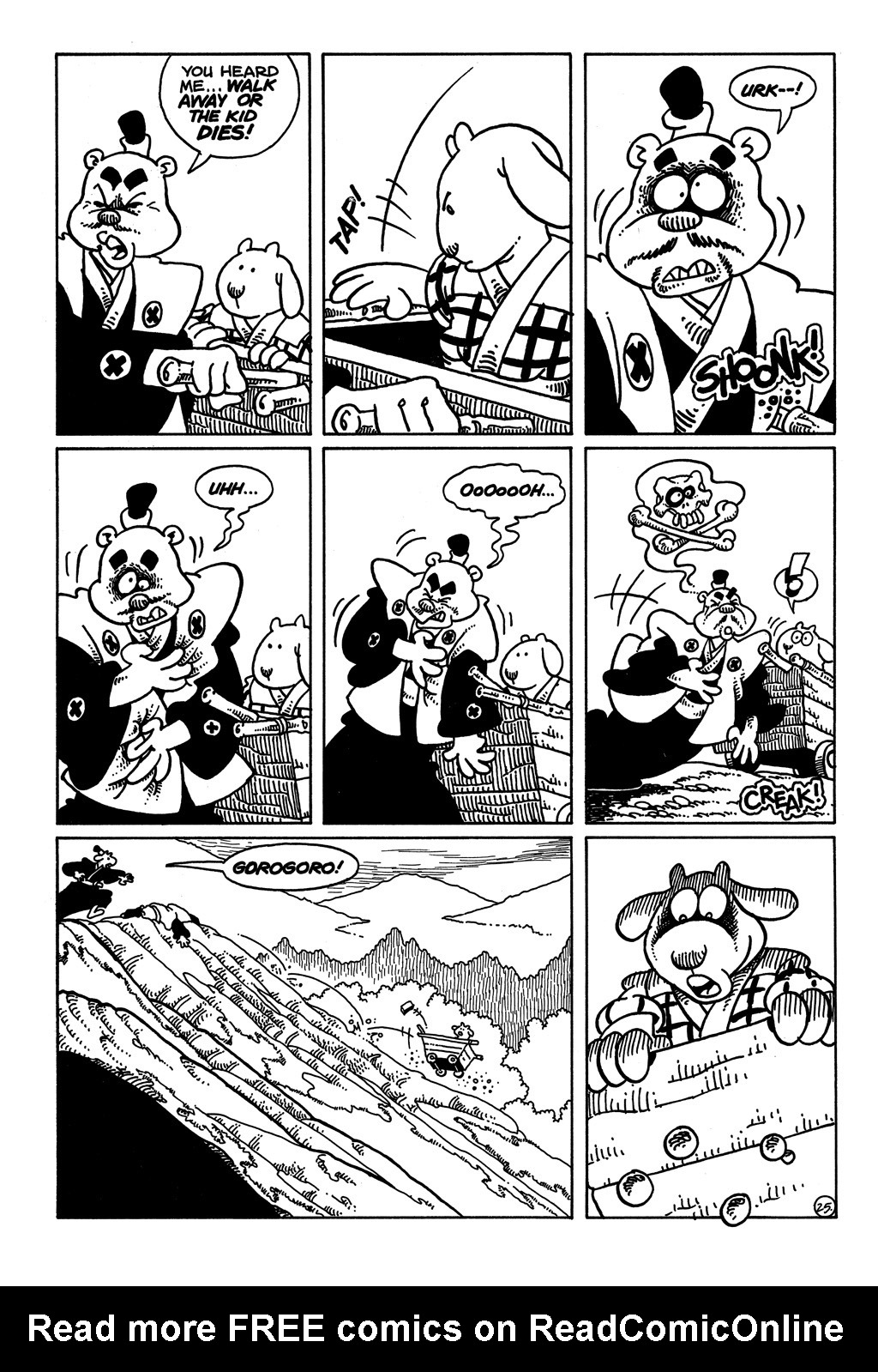 Read online Usagi Yojimbo (1987) comic -  Issue #24 - 27