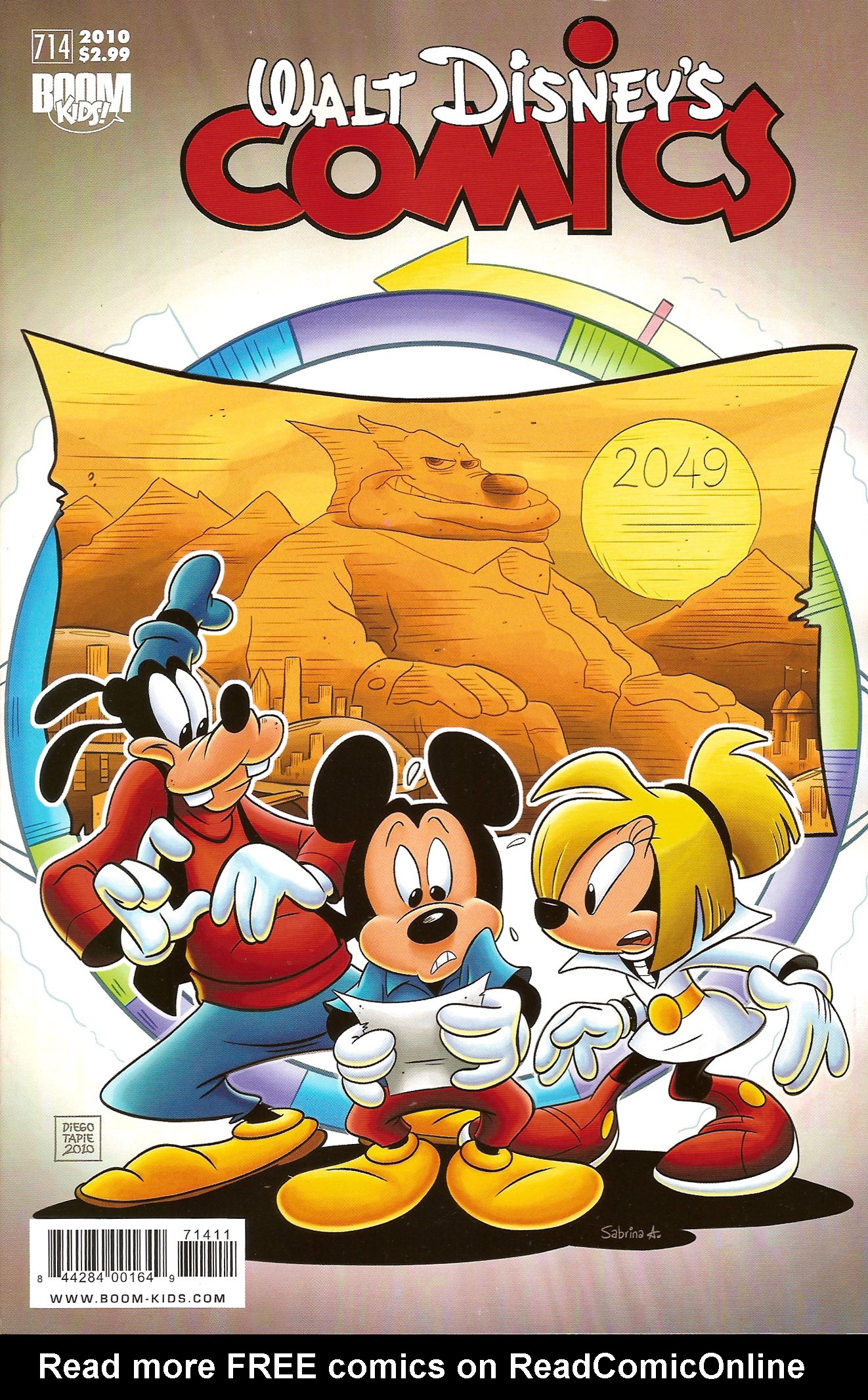 Read online Walt Disney's Comics and Stories comic -  Issue #714 - 1