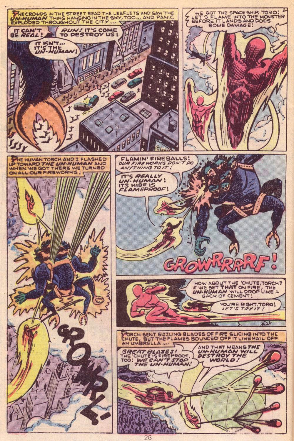 Read online The Human Torch (1974) comic -  Issue #8 - 16