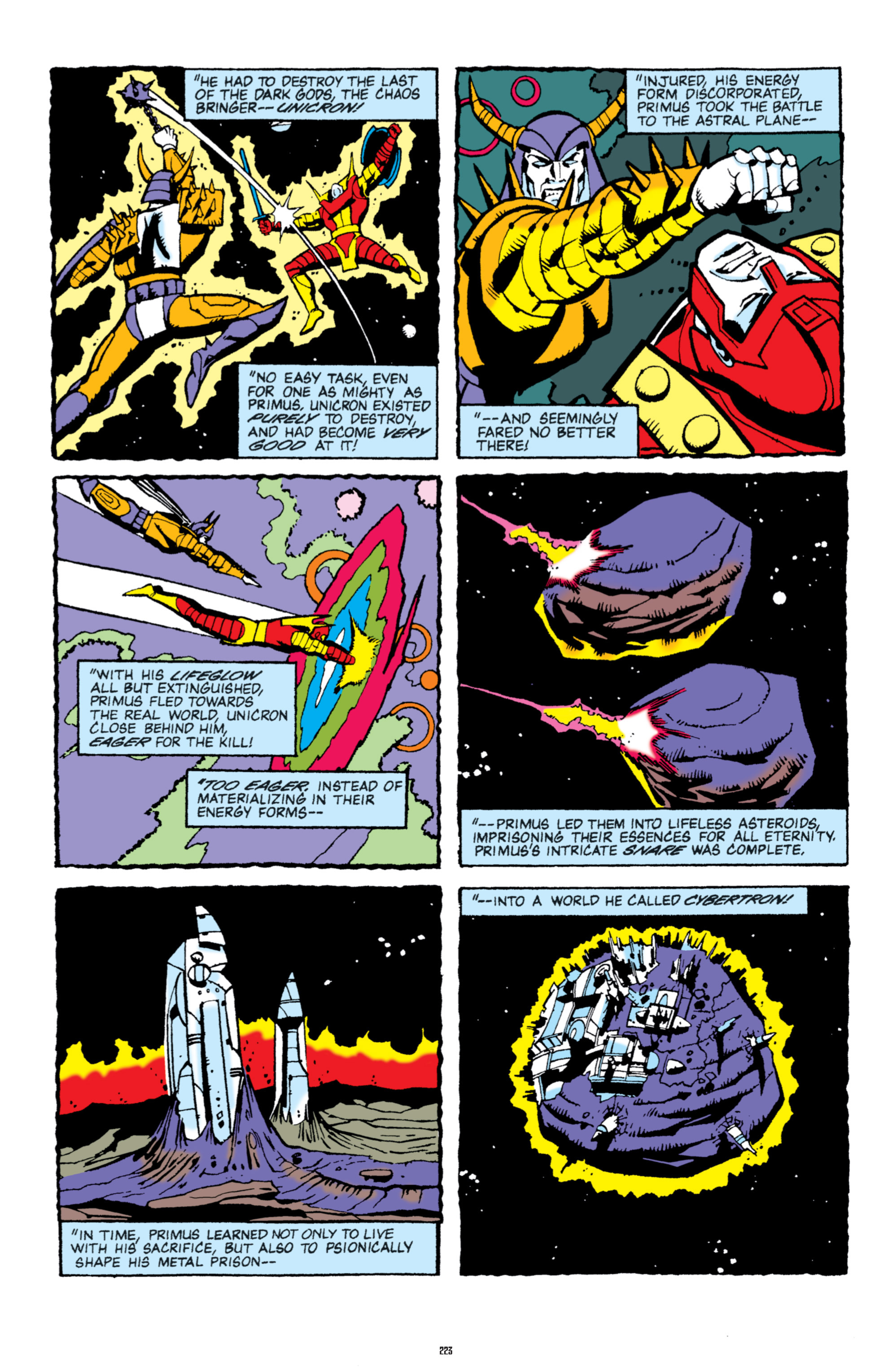 Read online The Transformers Classics comic -  Issue # TPB 5 - 224
