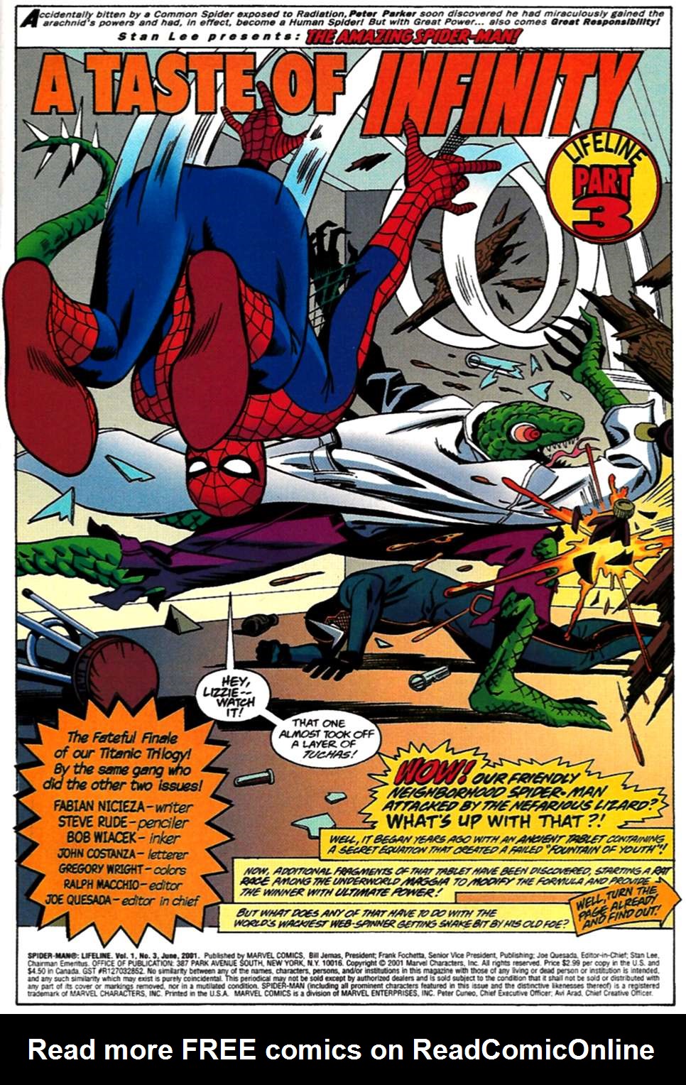 Read online Spider-Man: Lifeline comic -  Issue #3 - 2