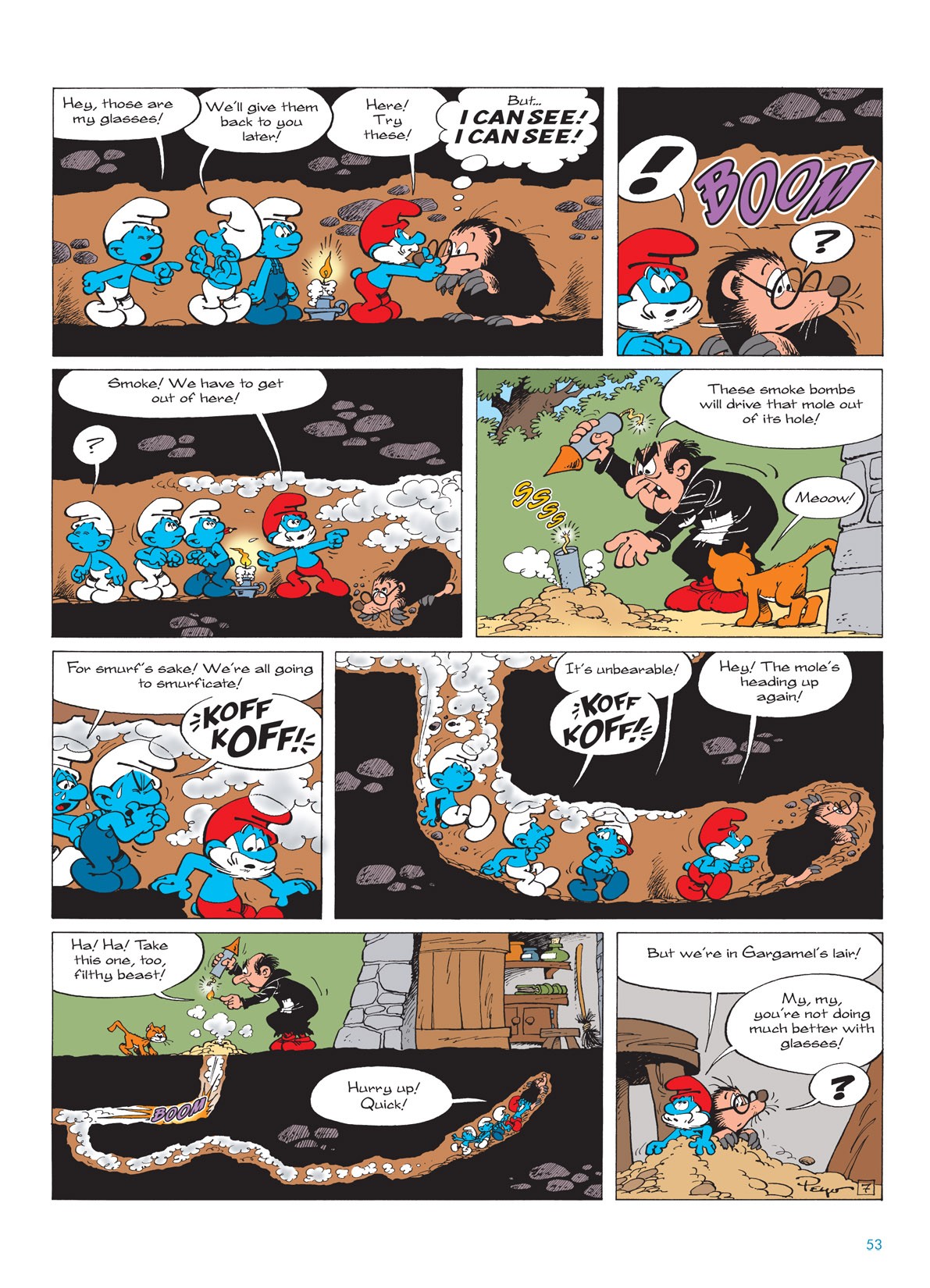 Read online The Smurfs comic -  Issue #8 - 53