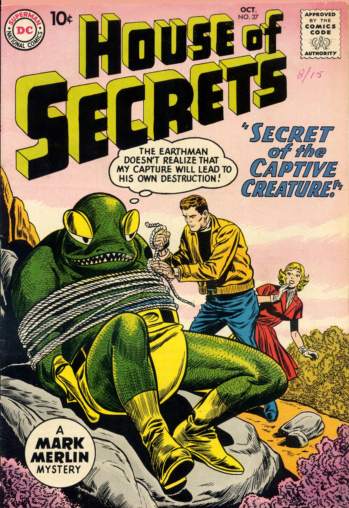 Read online House of Secrets (1956) comic -  Issue #37 - 1