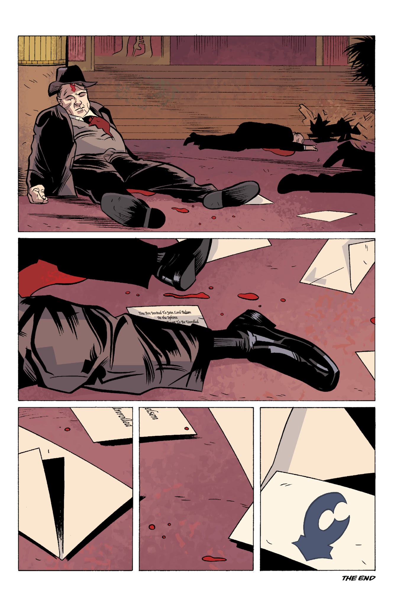 Read online Lobster Johnson: Satan Smells a Rat comic -  Issue # TPB - 134