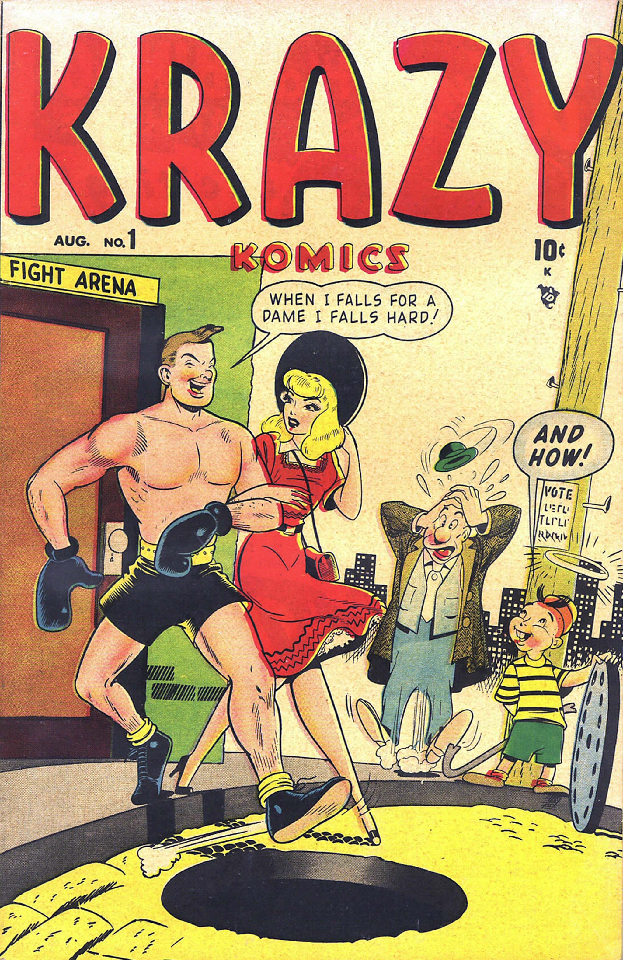 Read online Krazy Komics (1948) comic -  Issue #1 - 1