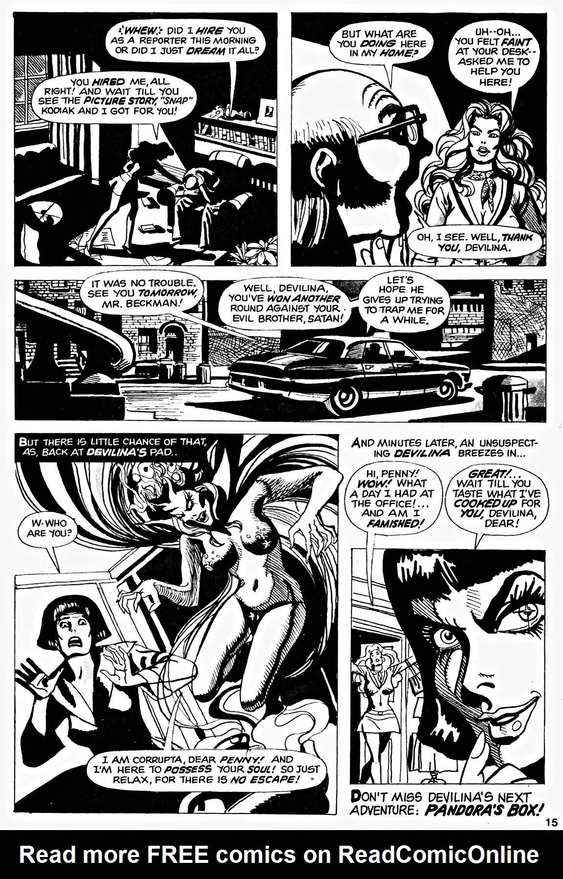 Read online Devilina comic -  Issue #2 - 14
