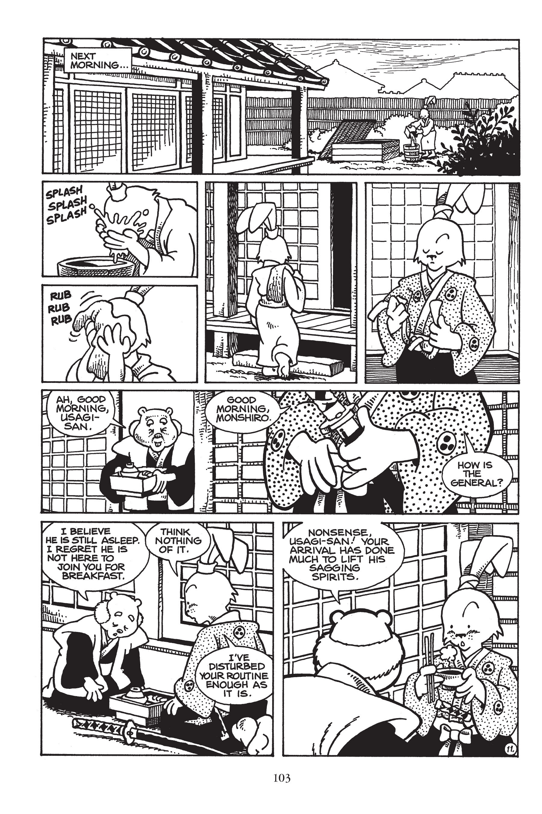 Read online Usagi Yojimbo (1987) comic -  Issue # _TPB 5 - 101