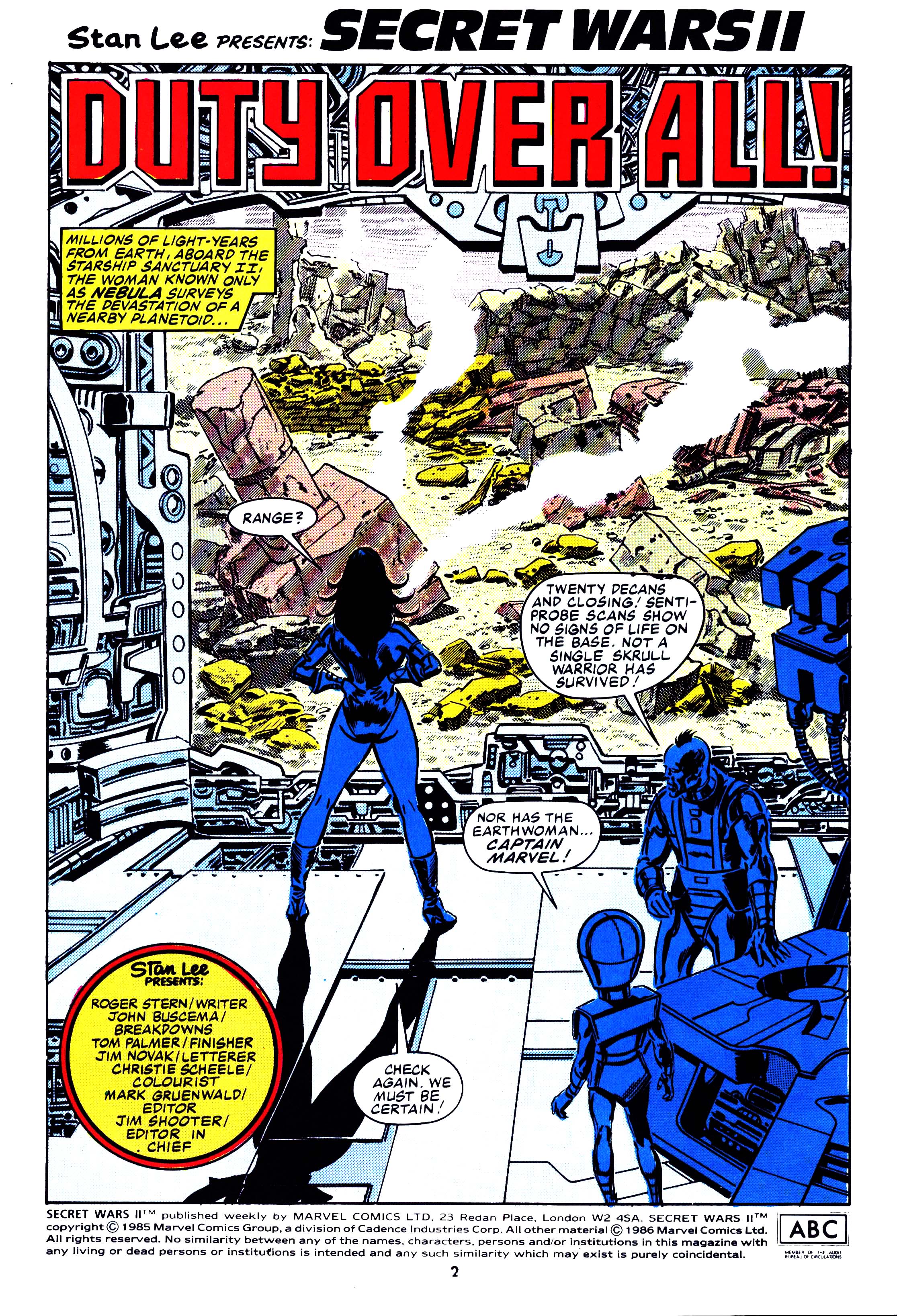 Read online Secret Wars (1985) comic -  Issue #48 - 2